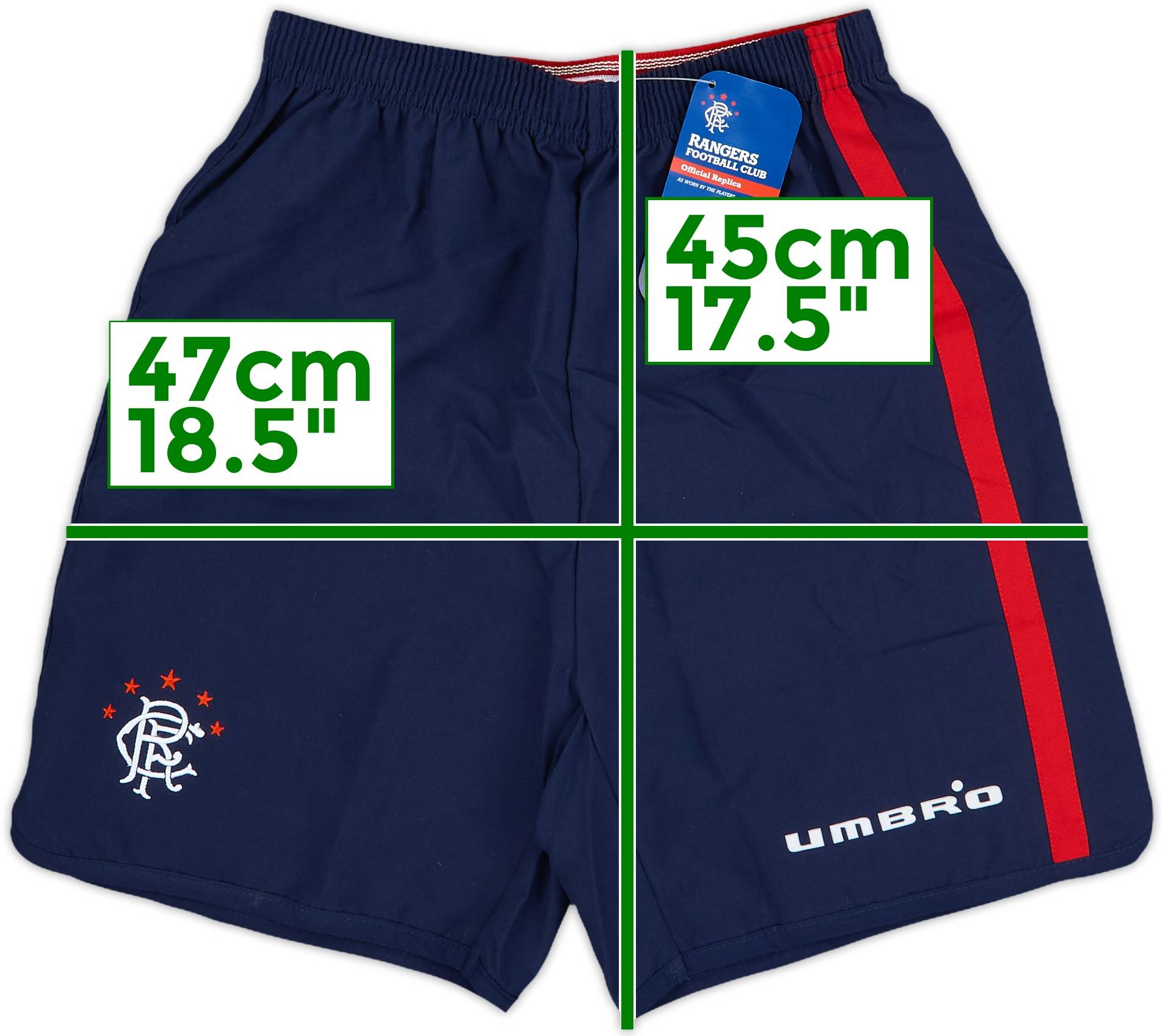 2005-06 Rangers Away Shorts