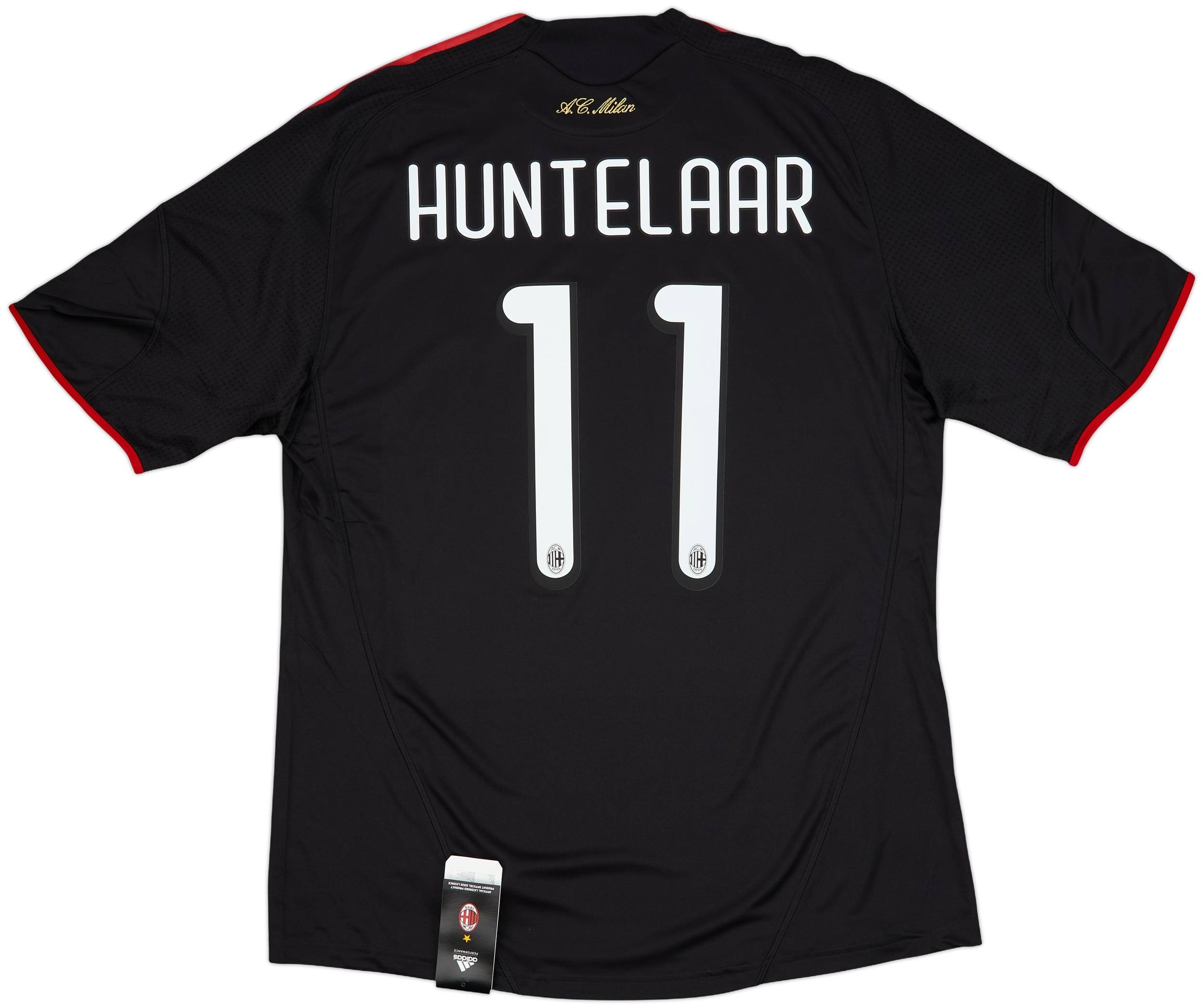 2009-10 AC Milan Player Issue Third Shirt Huntelaar #11 (XL)
