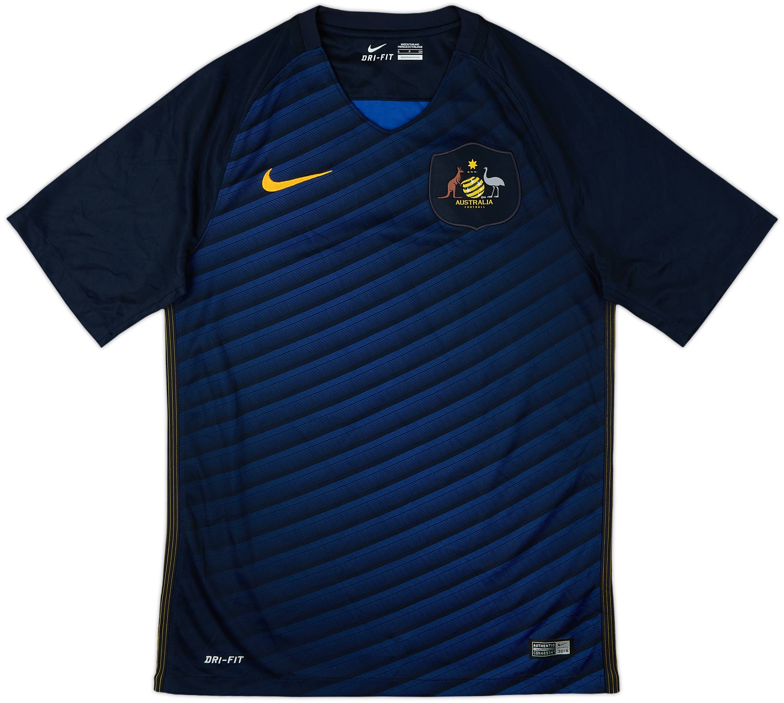 2016-17 Australia Away Shirt - 8/10 - (S)