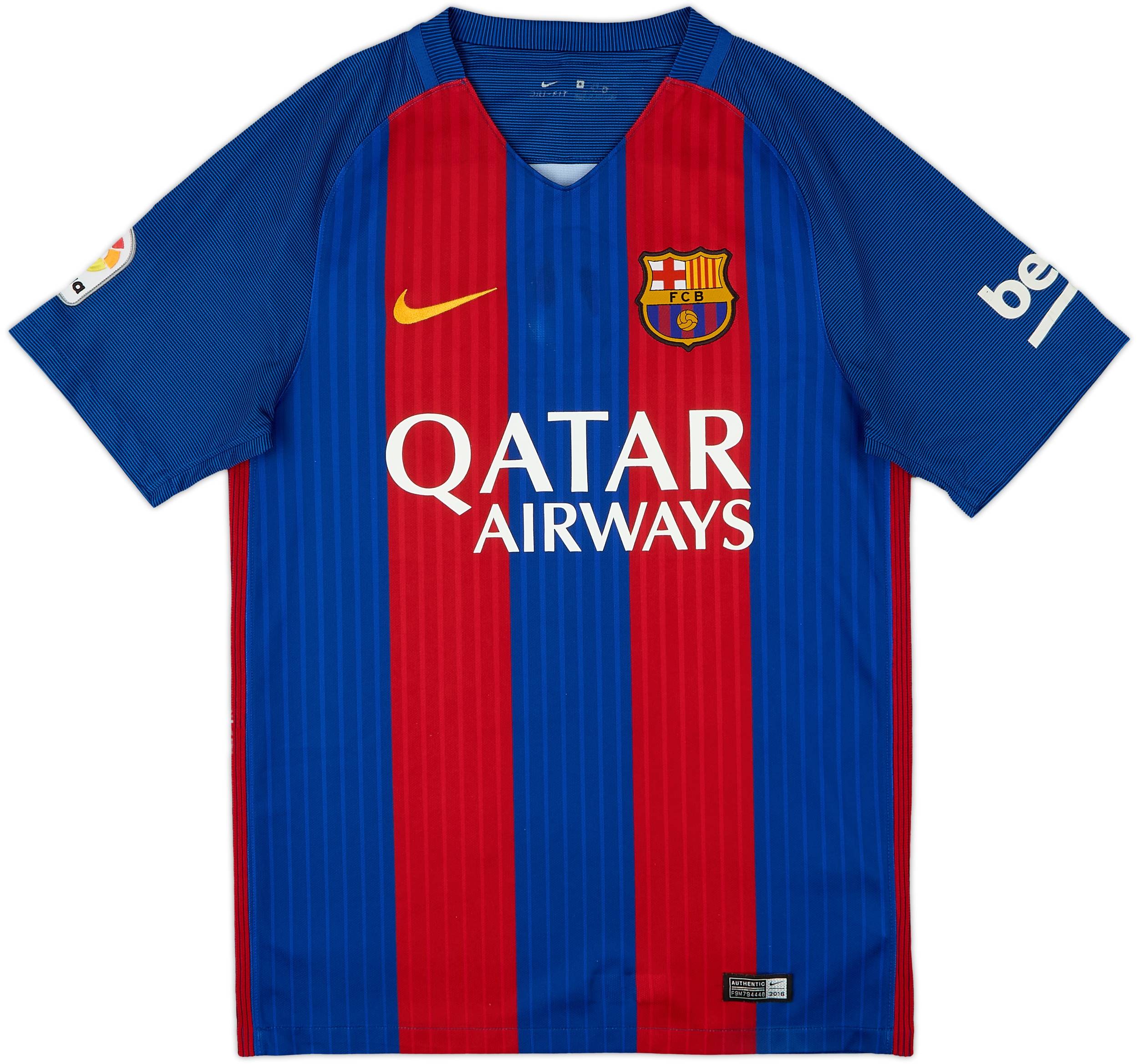 2016-17 Barcelona Home Shirt Messi #10 - 8/10 - (S)