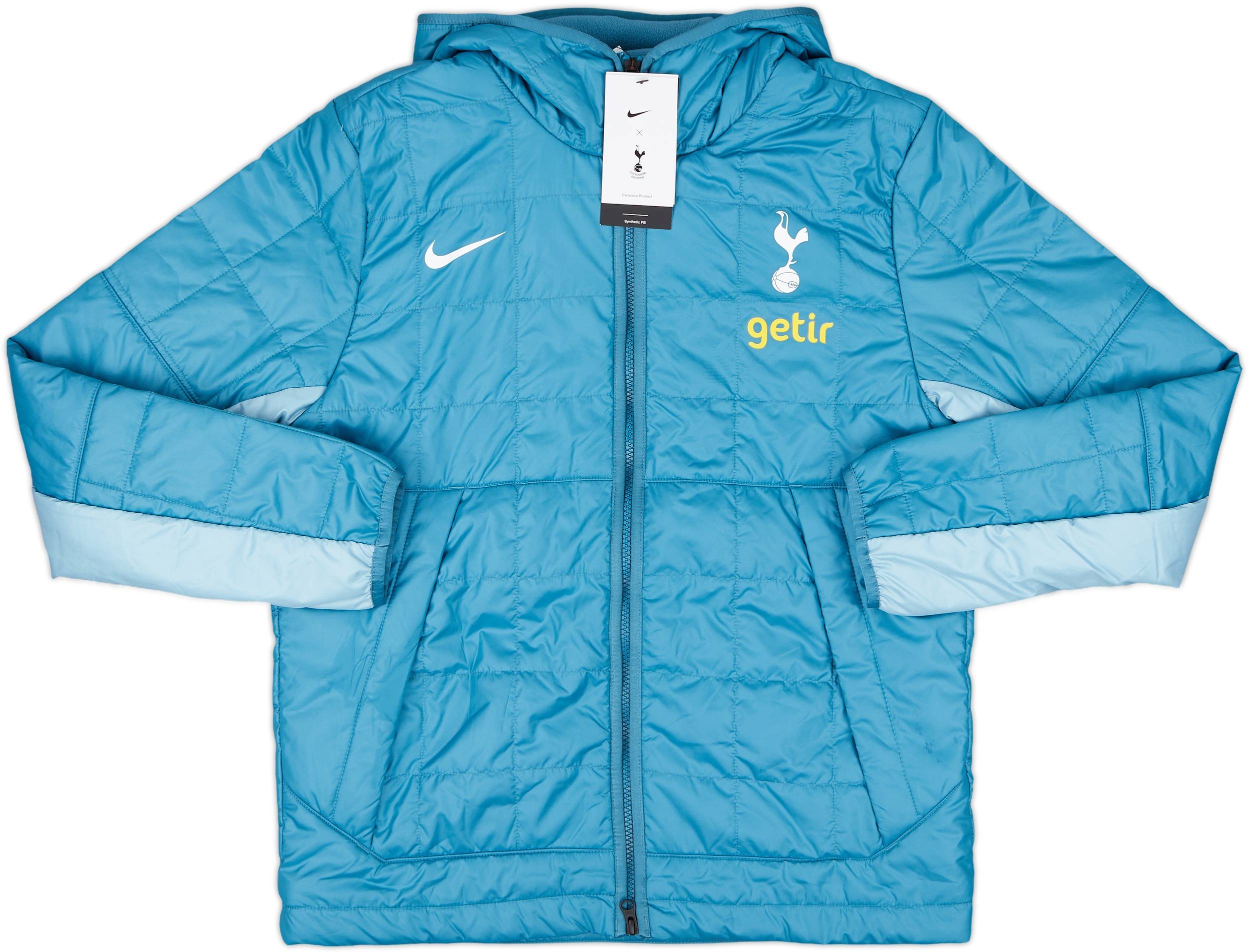 2022-23 Tottenham Nike Hooded Padded Rain Jacket (S)