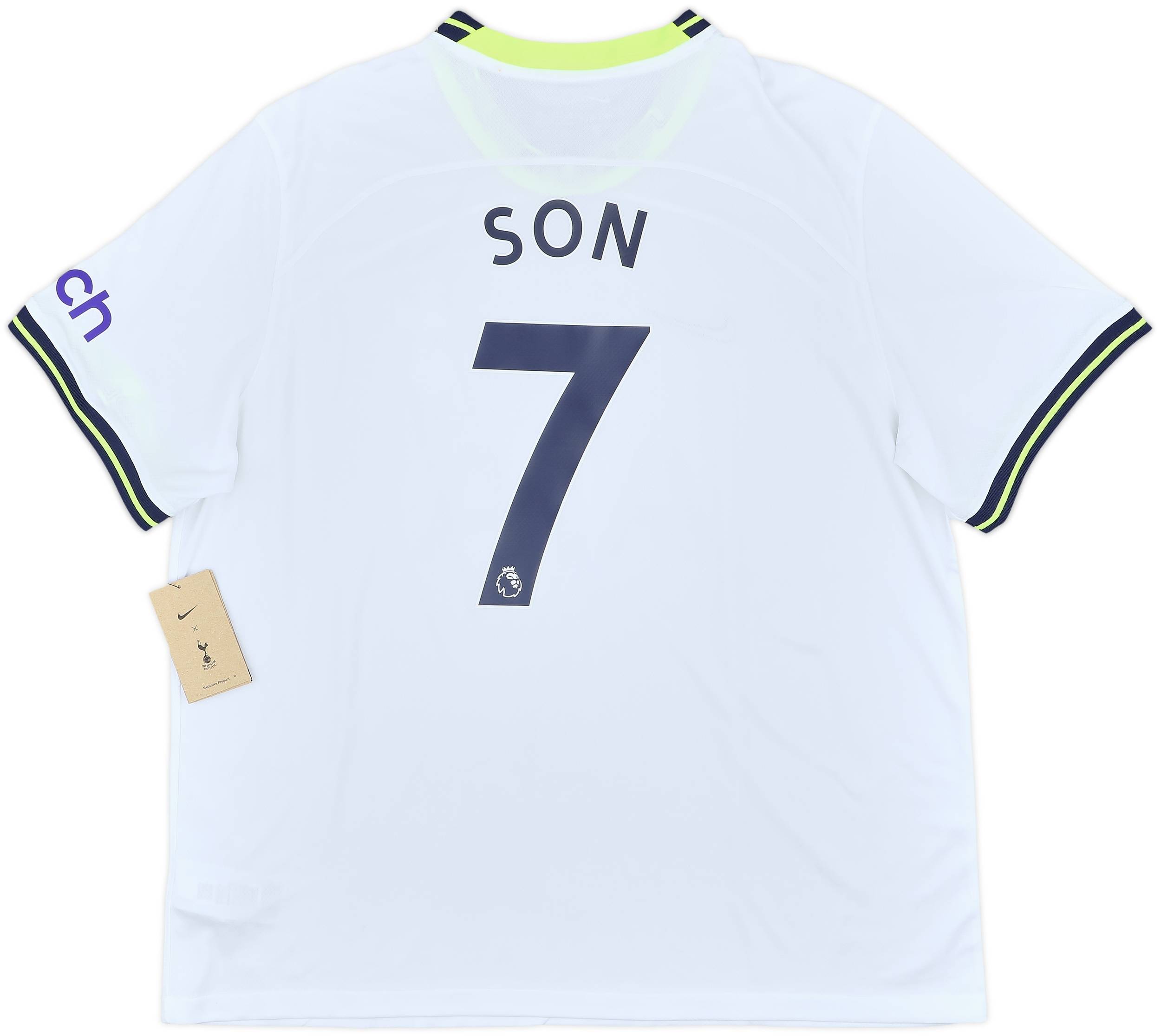 Tottenham Hotspur Son 7 オーセンティックLサイズ 2022-23 Tottenham Home Shirt Son #7 (XXL)