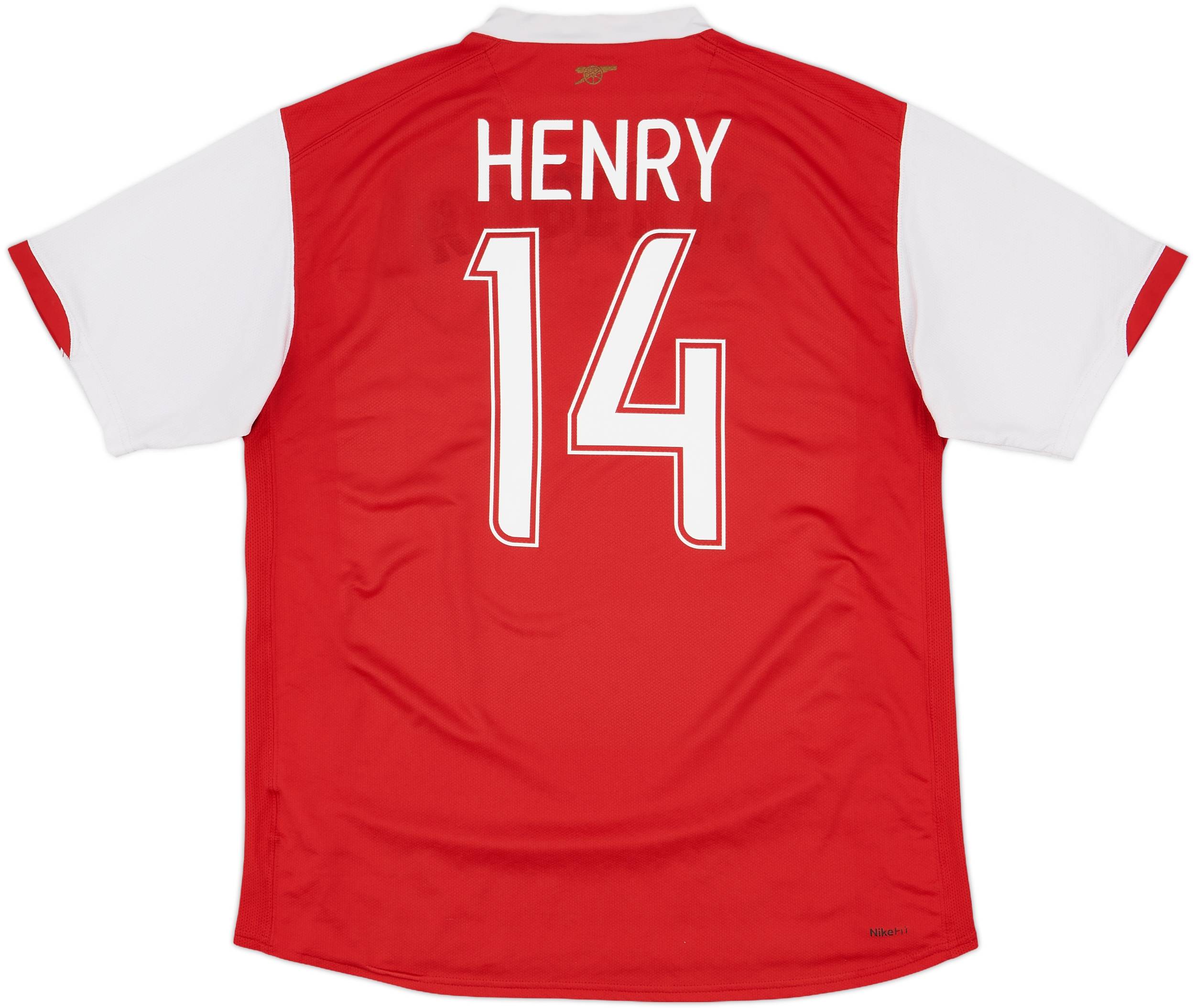 2006-08 Arsenal Home Shirt Henry #14 - 5/10 - (L)