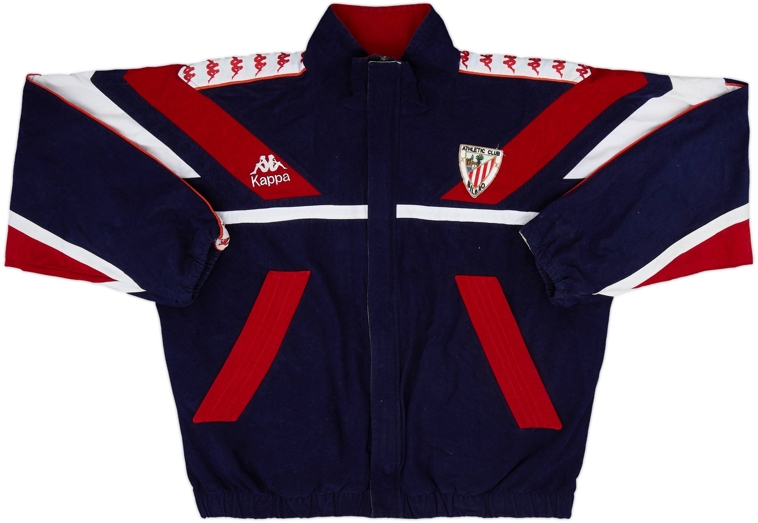 ATHLETIC BILBAOクラブウエア 1995-97 Athletic Bilbao Kappa Tracksuit - 6/10 - (XL)