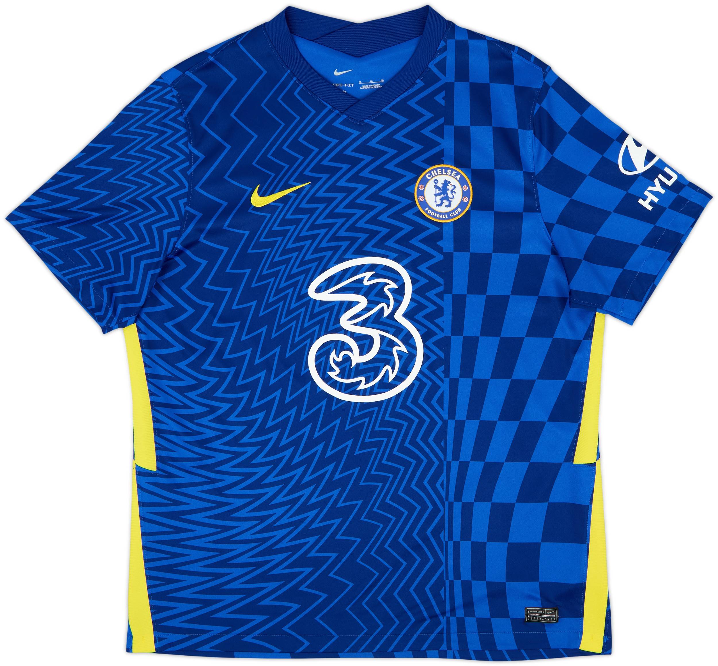 2021-22 Chelsea Home Shirt T.Silva #6 - 9/10 - (XL)