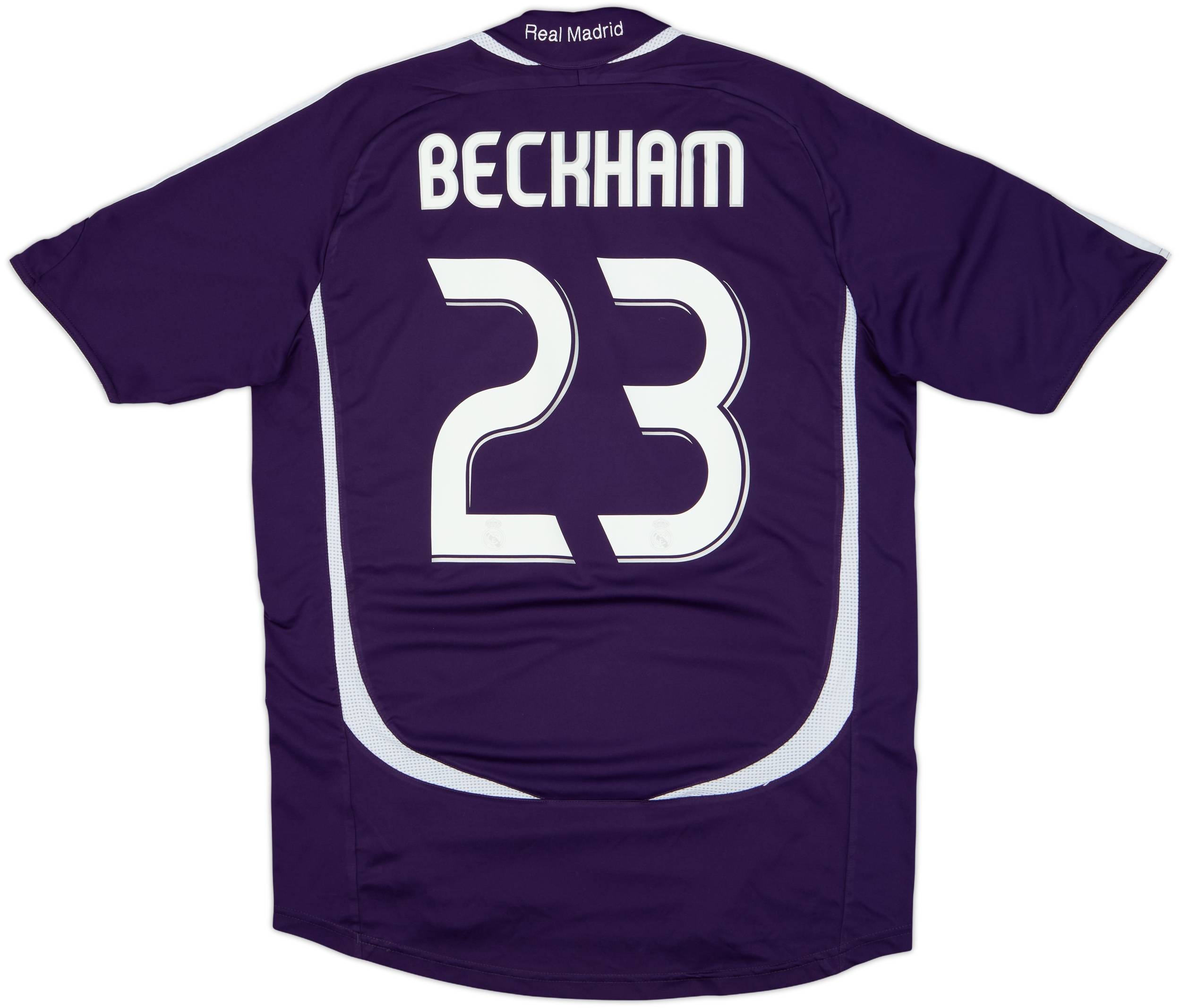 レアルマドリード 06/07 3rd ユニフォーム ベッカム Beckham 2006-07 Real Madrid Third Shirt Beckham #23 - 8/10 - (M)