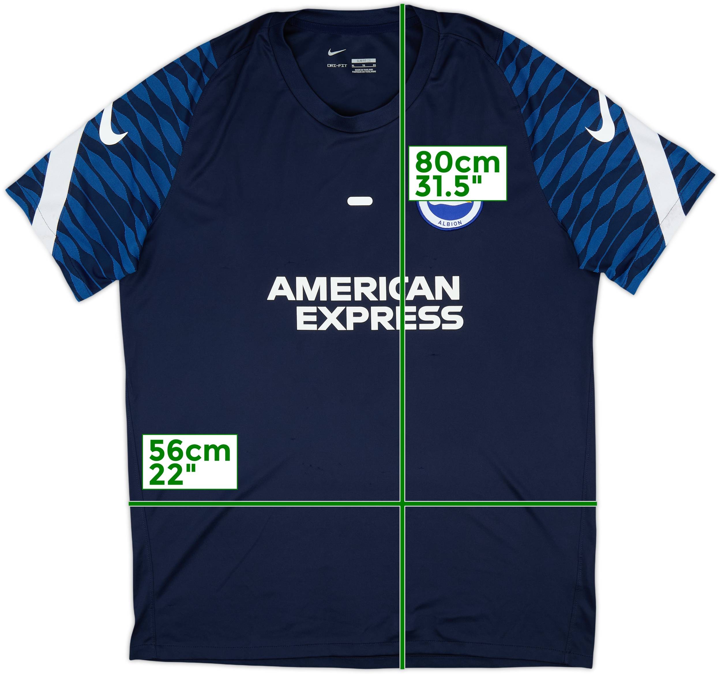 2021-22 Brighton Nike Training Shirt - 8/10 - (XL)