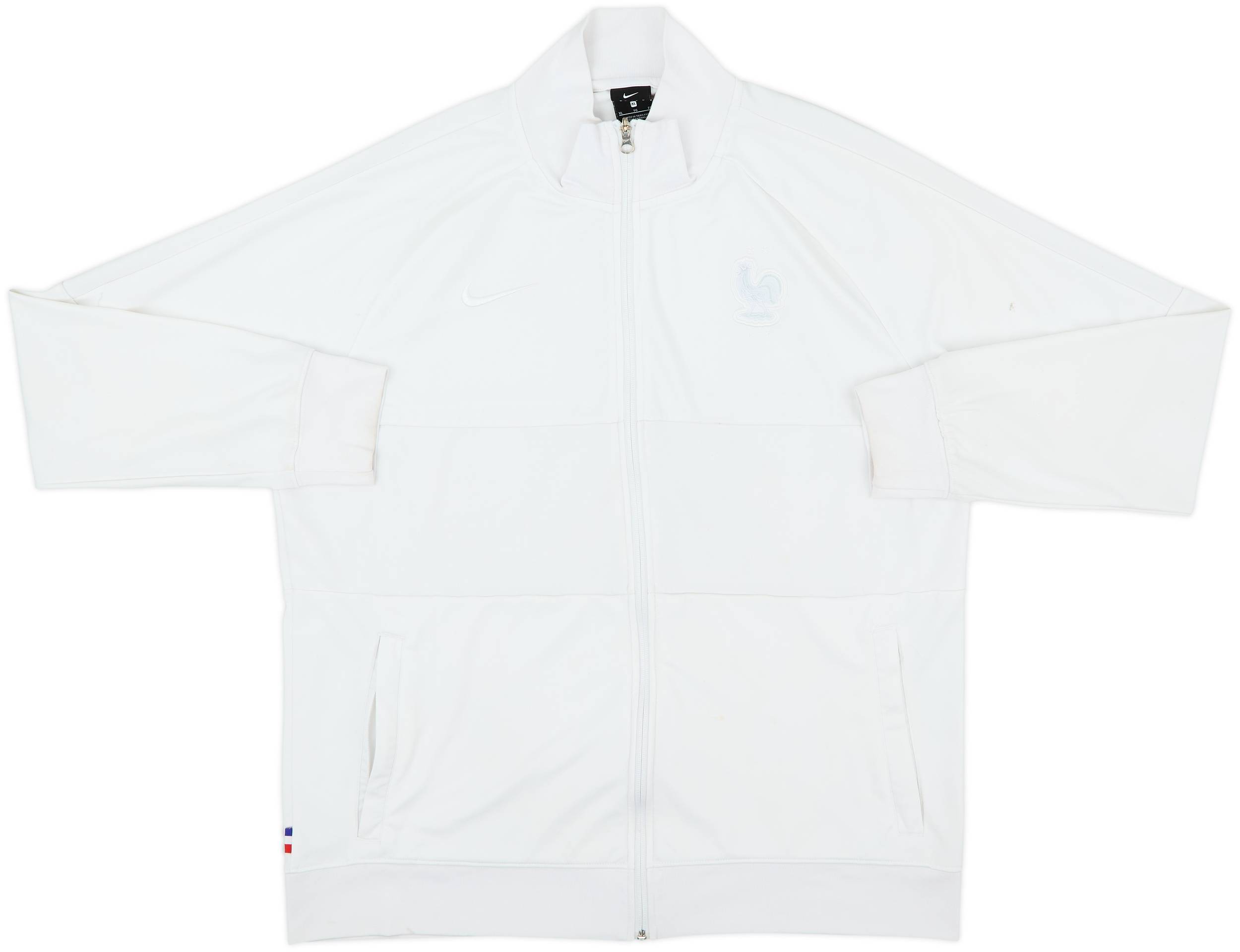 トラックジャケット Nike フランス代表 ジャージ XL ホワイト NIKE ナイキ フランス代表 アンセムジャケット トラックジャケット