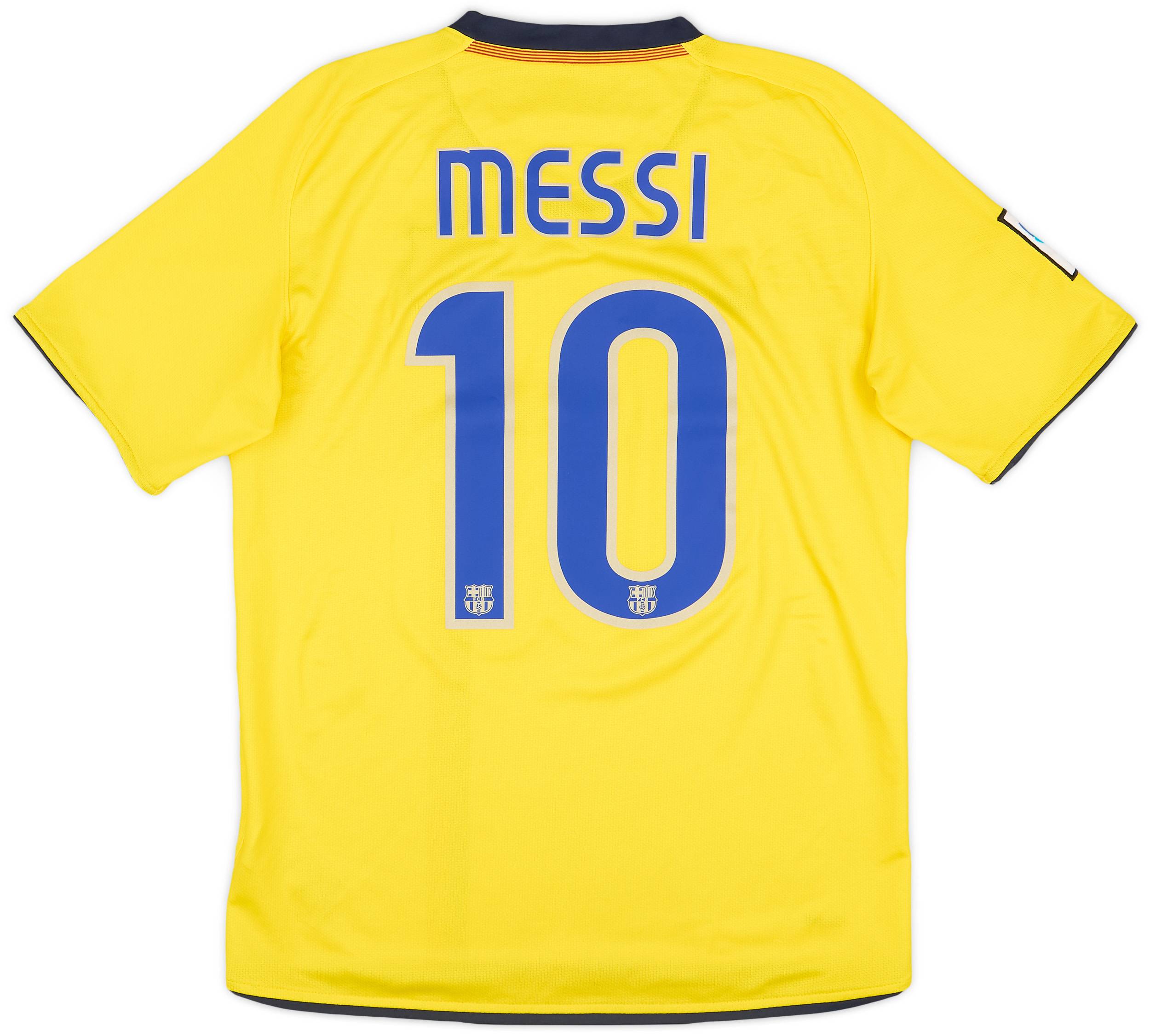 2008-10 Barcelona Away Shirt Messi #10 - 8/10 - (S)
