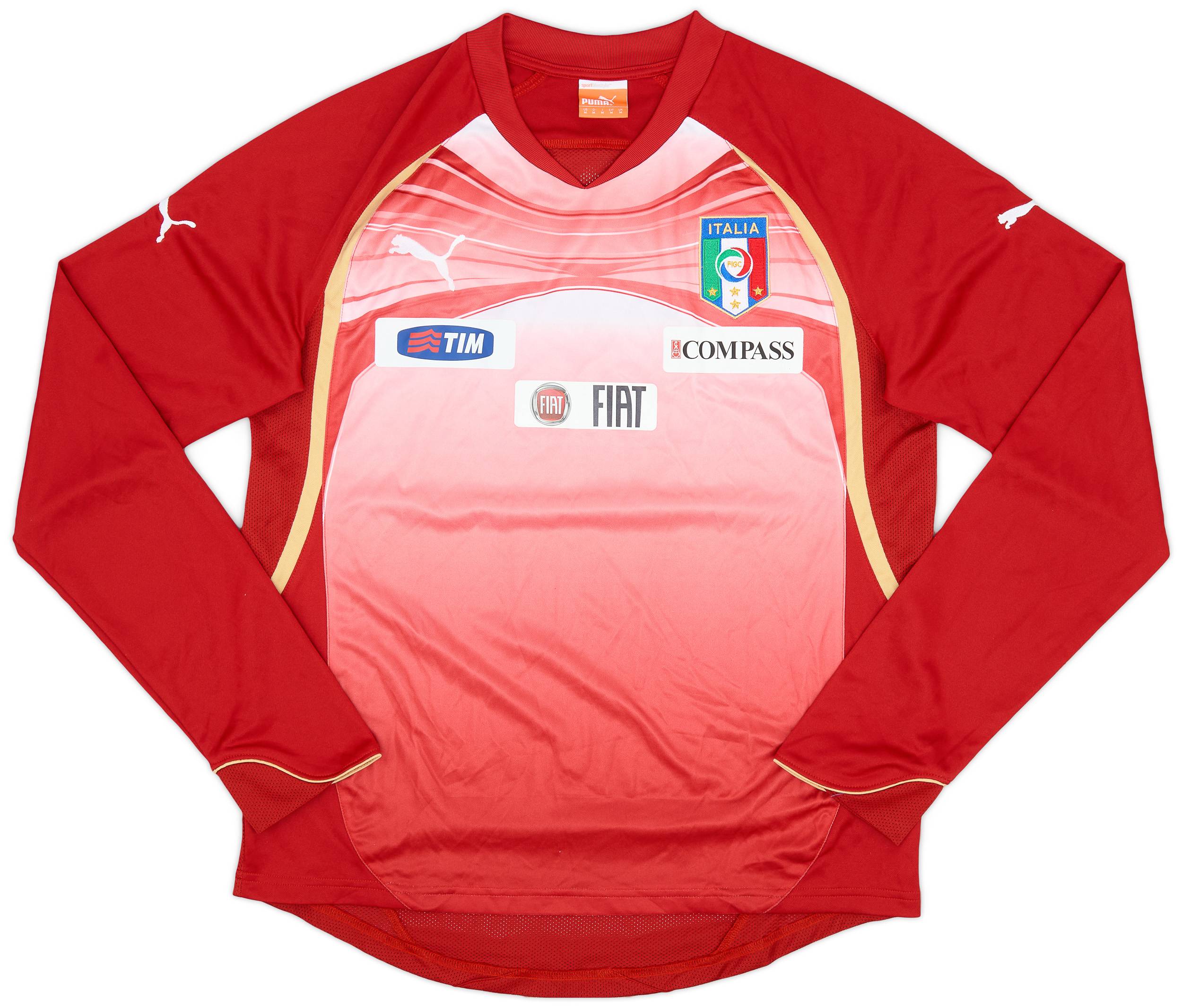 2010-11 Italy Puma Training L/S Shirt - 9/10 - (M)