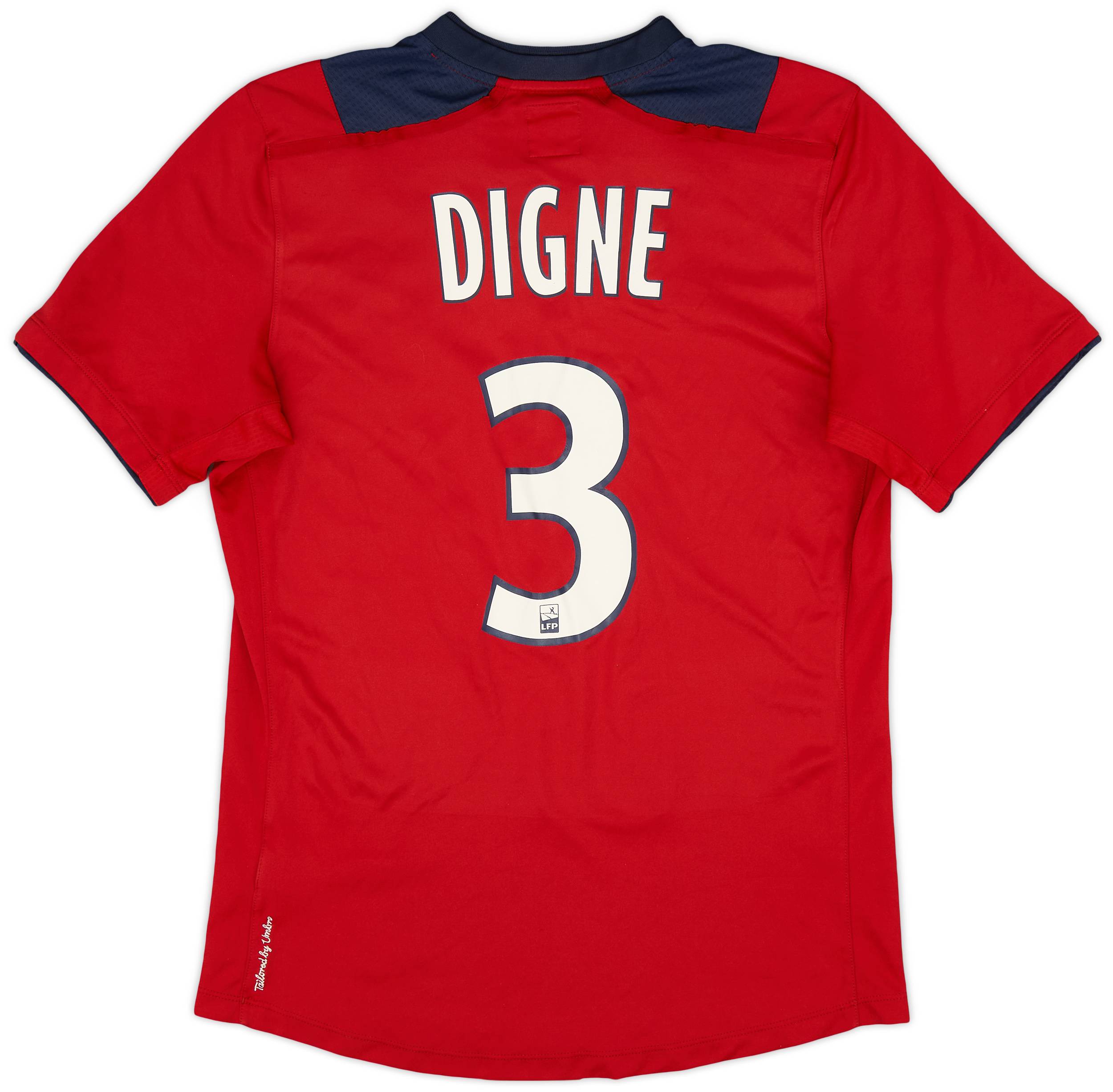 2012-13 Lille Home Shirt Digne #3 - 5/10 - (M)