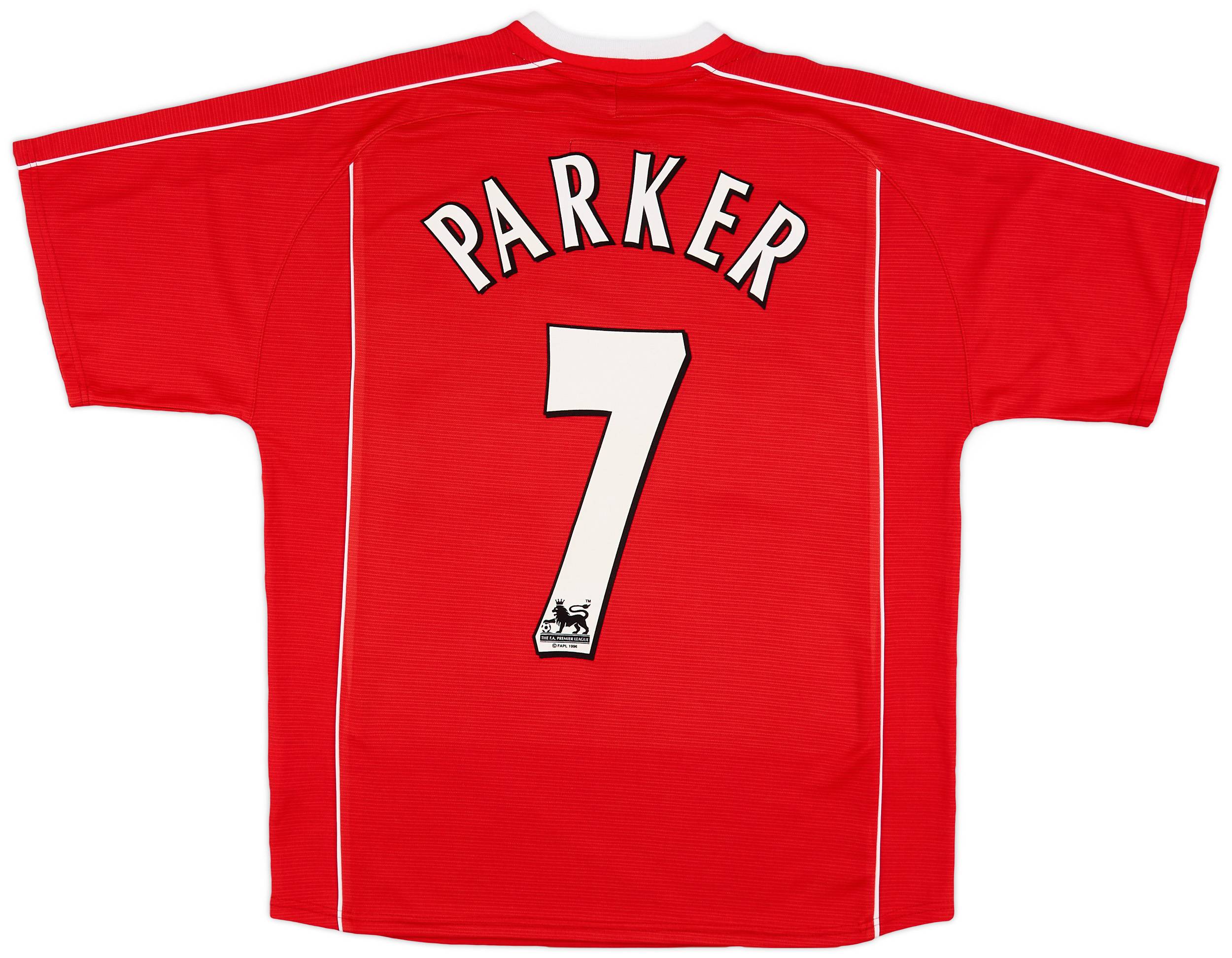 2002-03 Charlton Home Shirt Parker #7 - 9/10 - (S)
