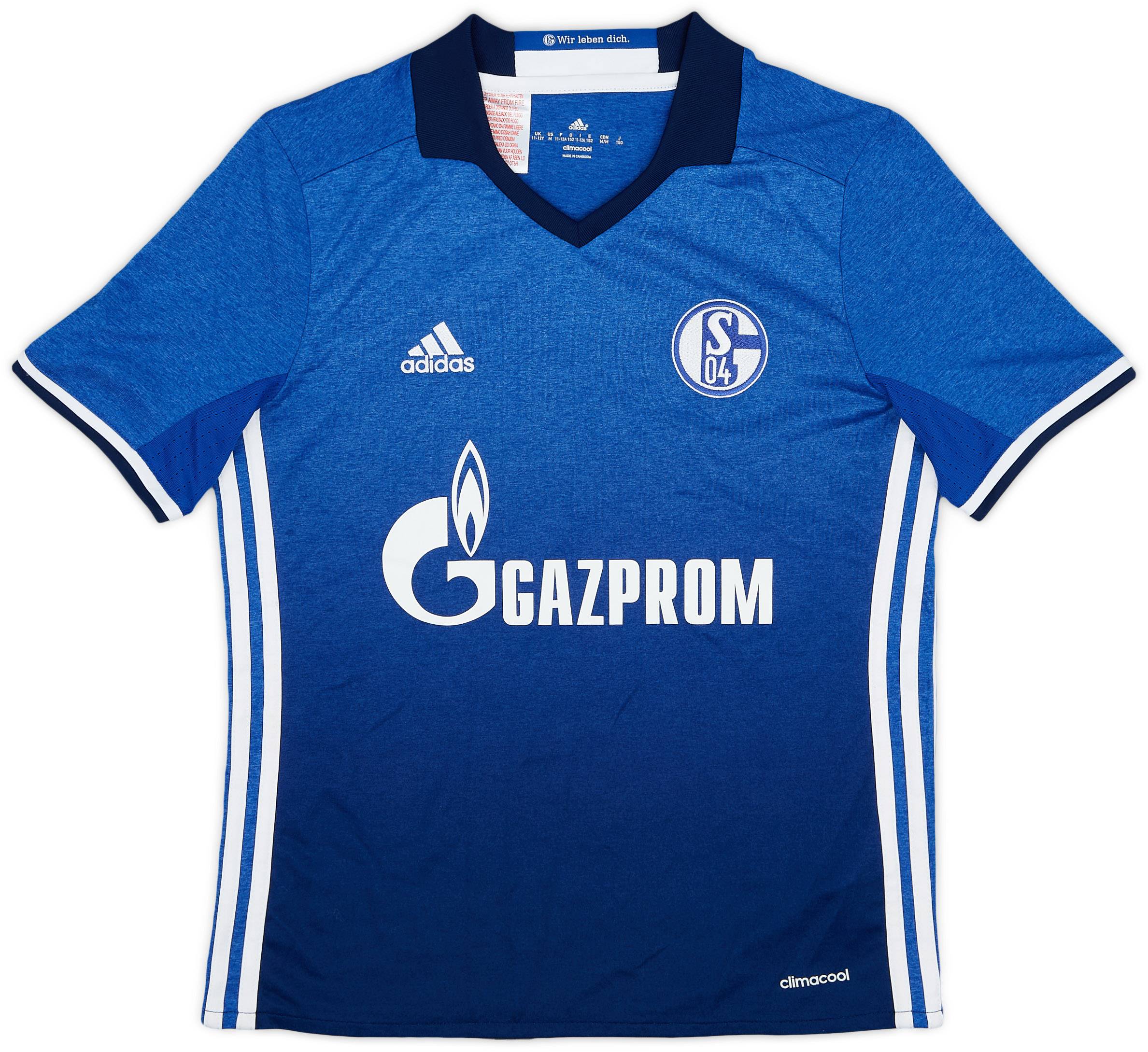 2016-18 Schalke Home Shirt - 9/10 - (M.Boys)