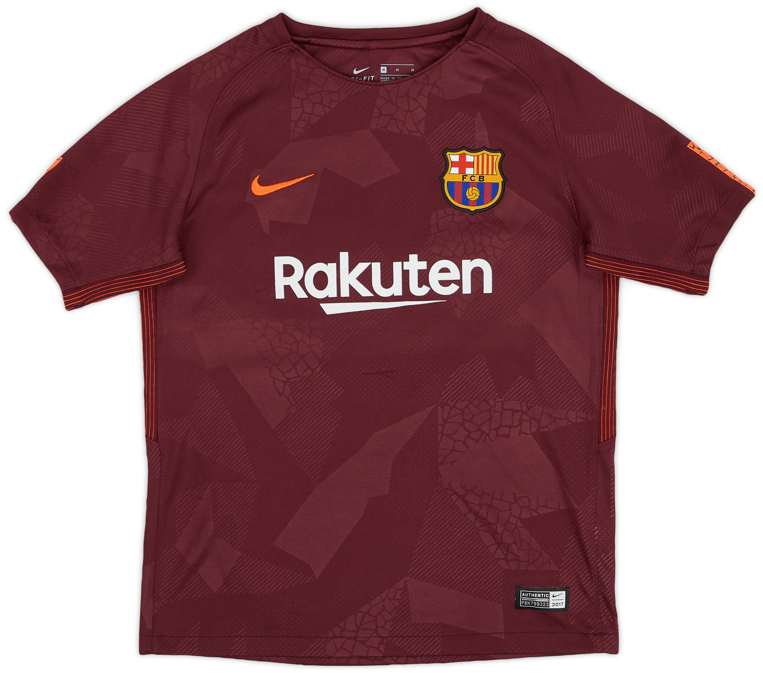 2017-18 Barcelona Third Shirt - 7/10 - (M.Boys)