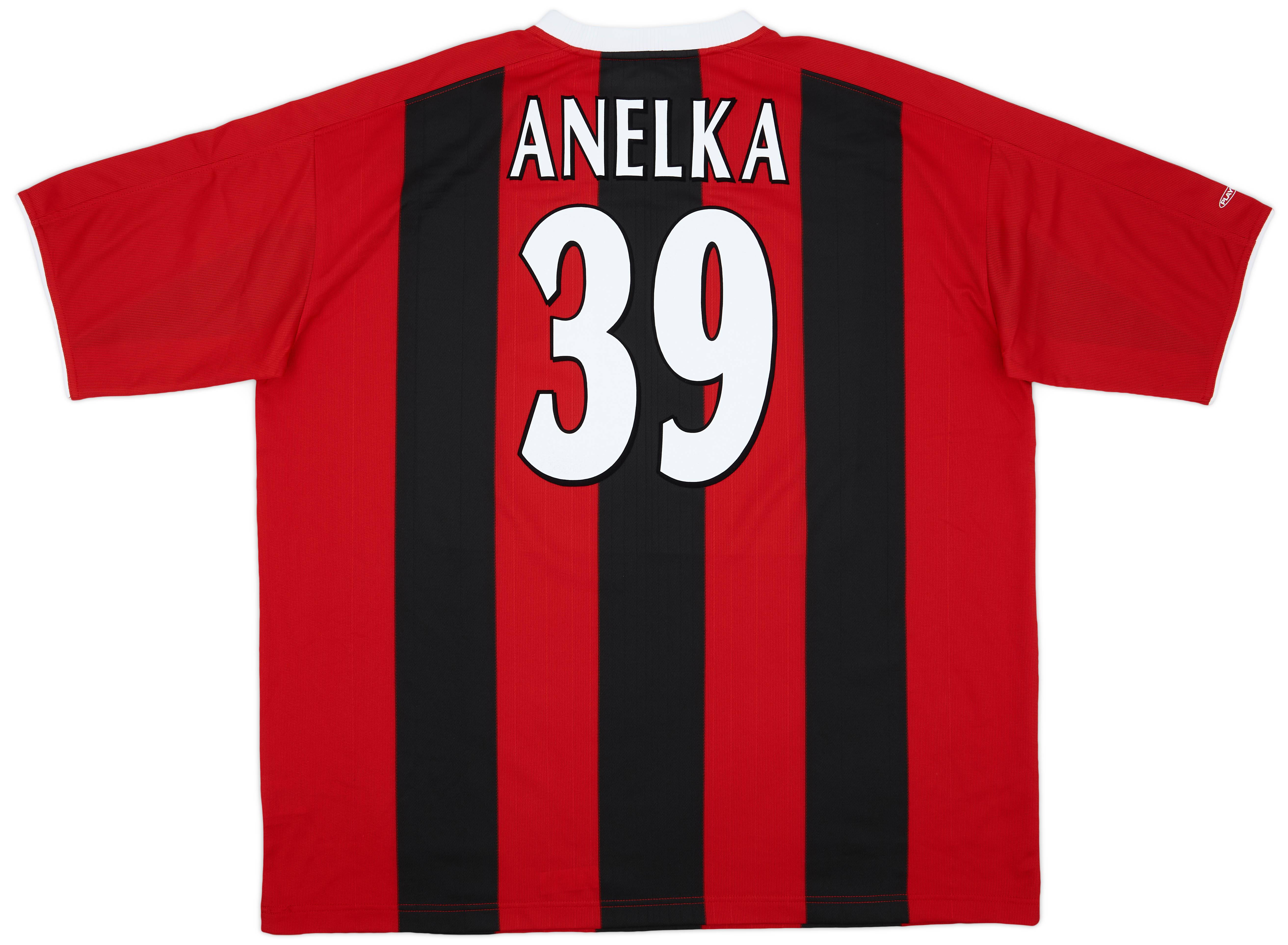 2003-04 Manchester City Away Shirt Anelka #39 - 9/10 - (XXL)