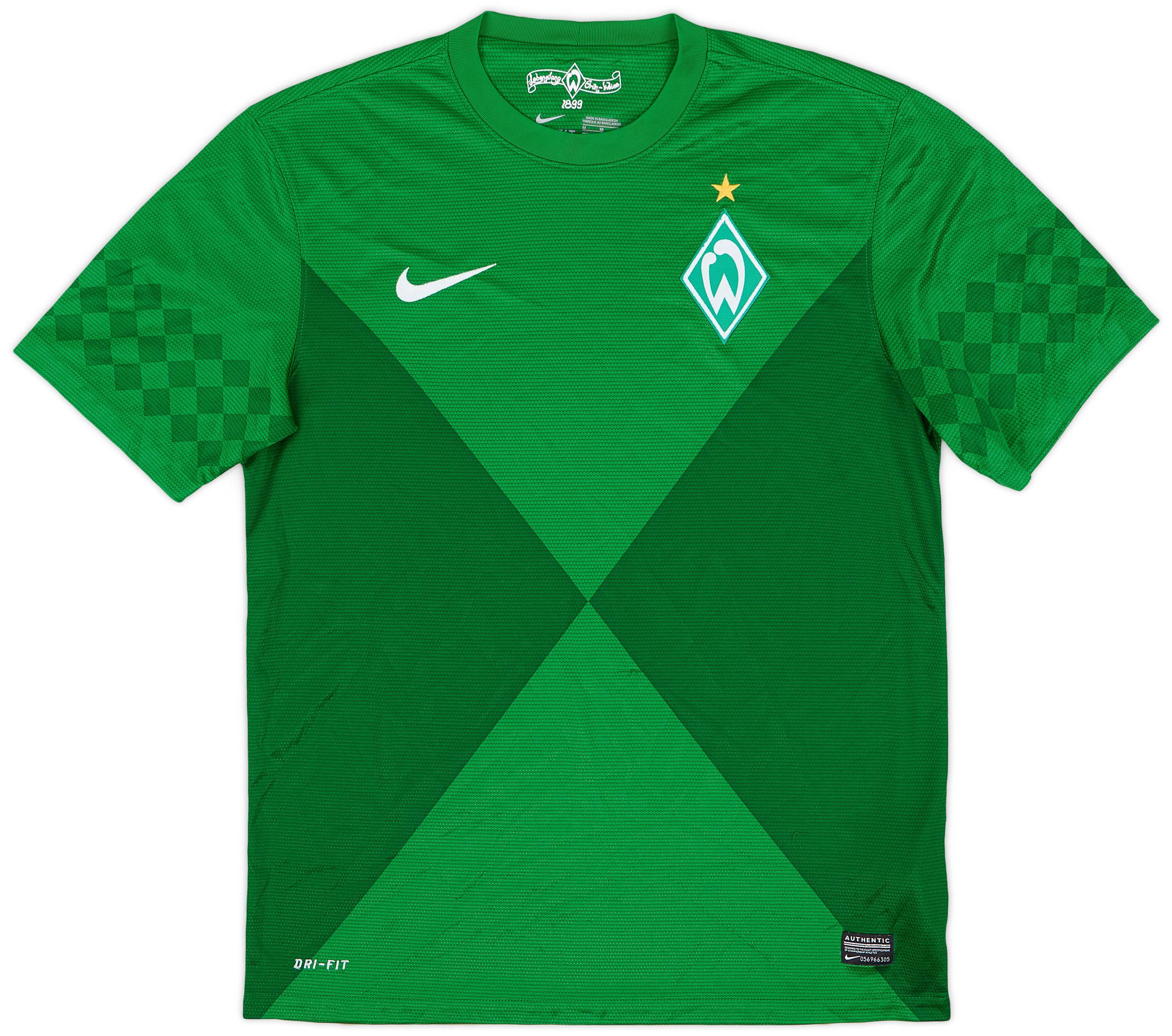 2012-13 Werder Bremen Home Shirt - 9/10 - (M)