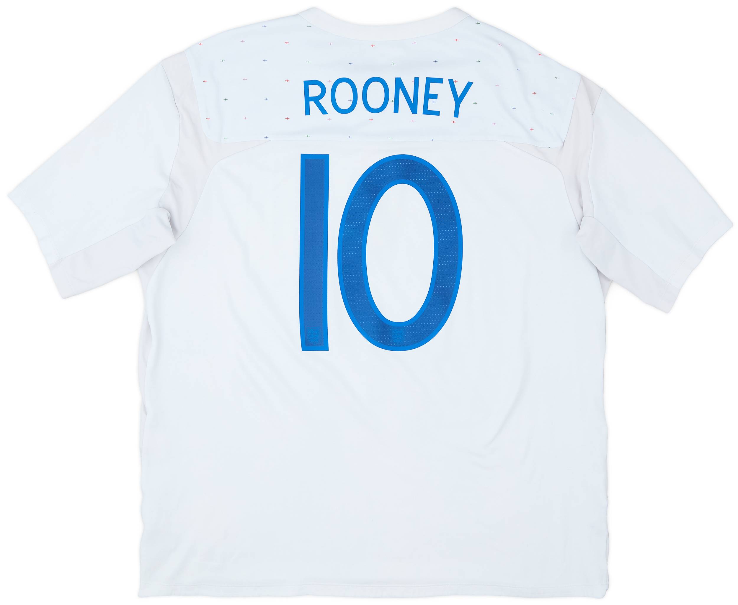 2010-11 England Home Shirt Rooney #10 - 6/10 - (XXL)