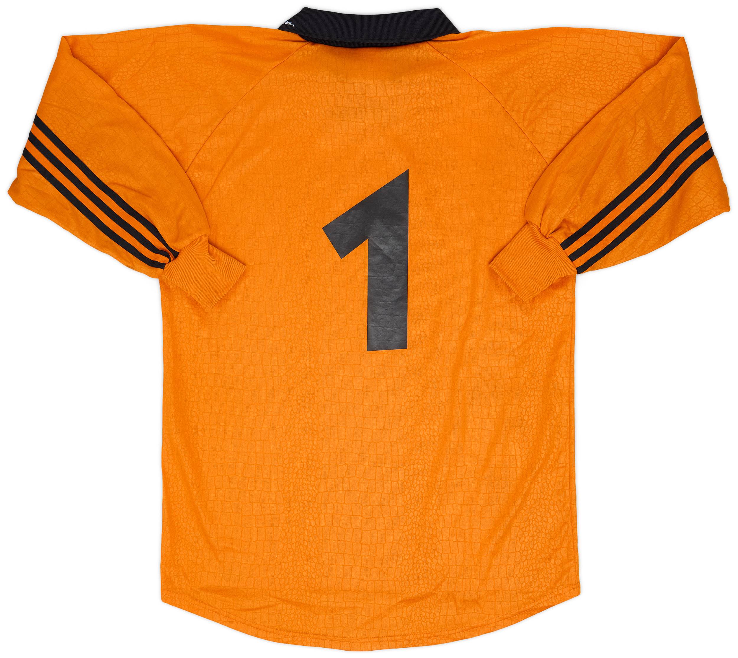 1997-99 adidas Jens Lehmann Template GK Shirt #1 - 8/10 - (M)