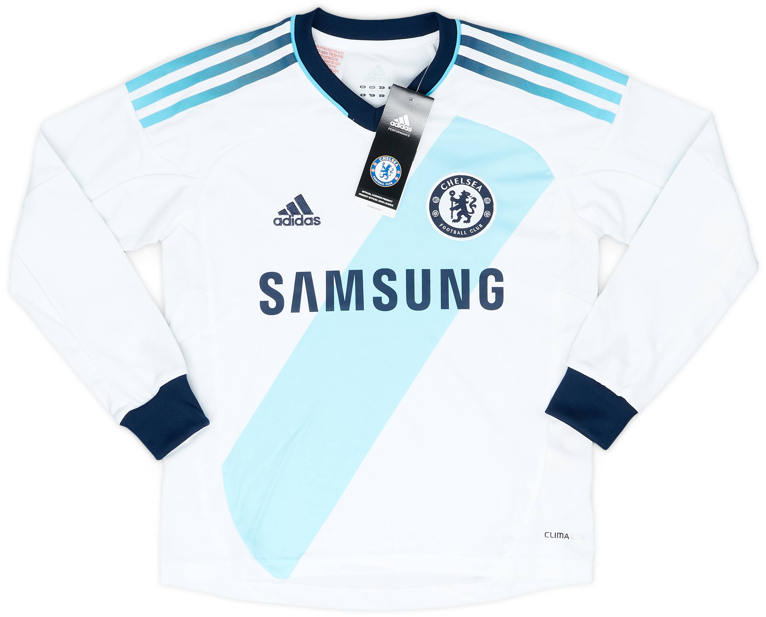2012-13 Chelsea Away L/S Shirt (XS.Boys)