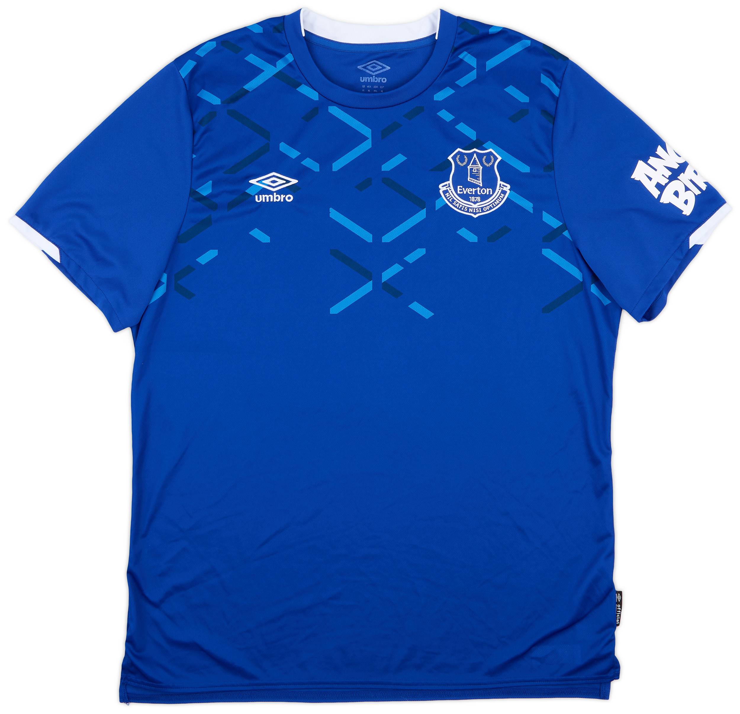 2019-20 Everton Home Shirt - 8/10 - (XL)