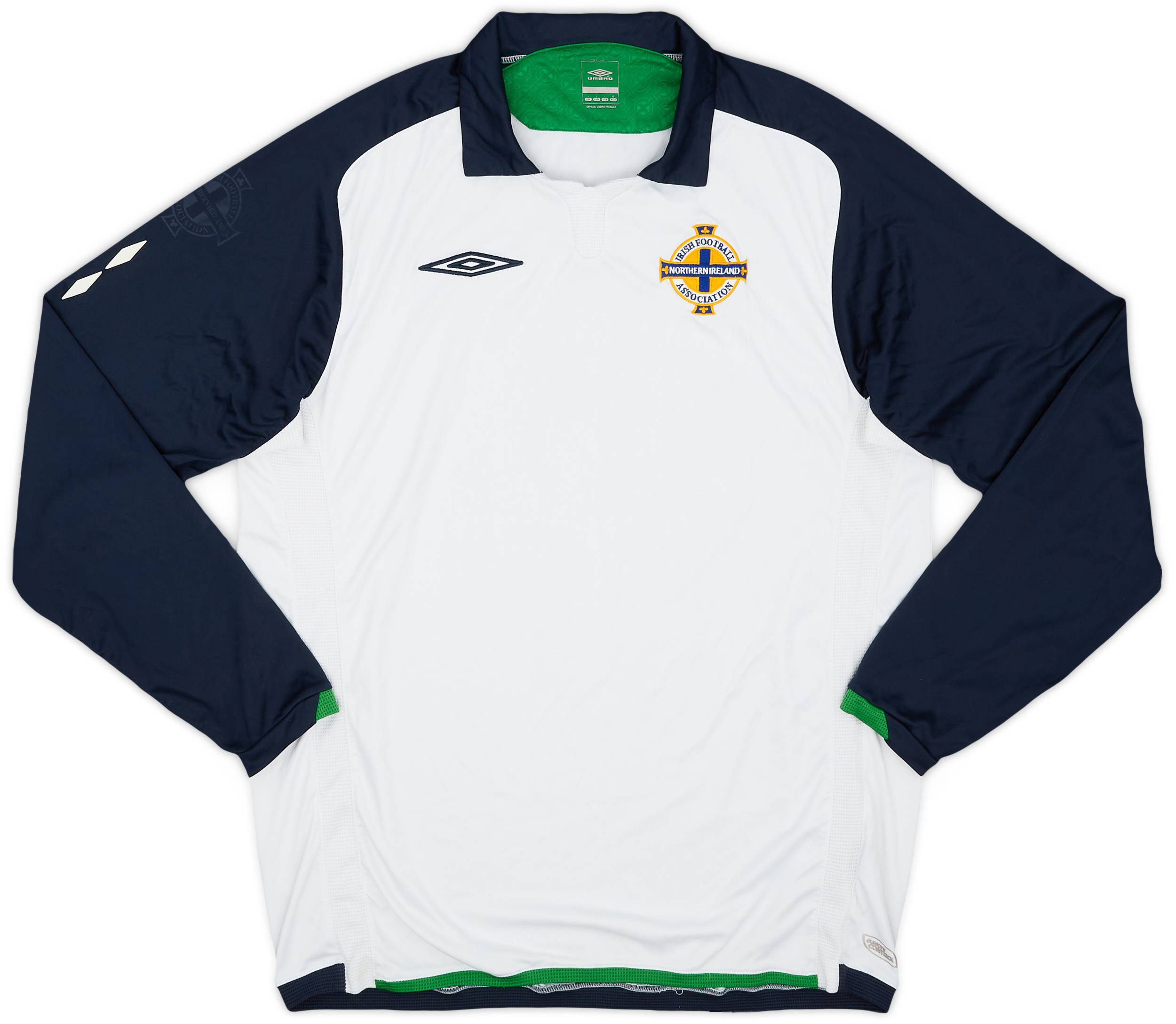 2009-10 Northern Ireland Away L/S Shirt - 6/10 - (L)
