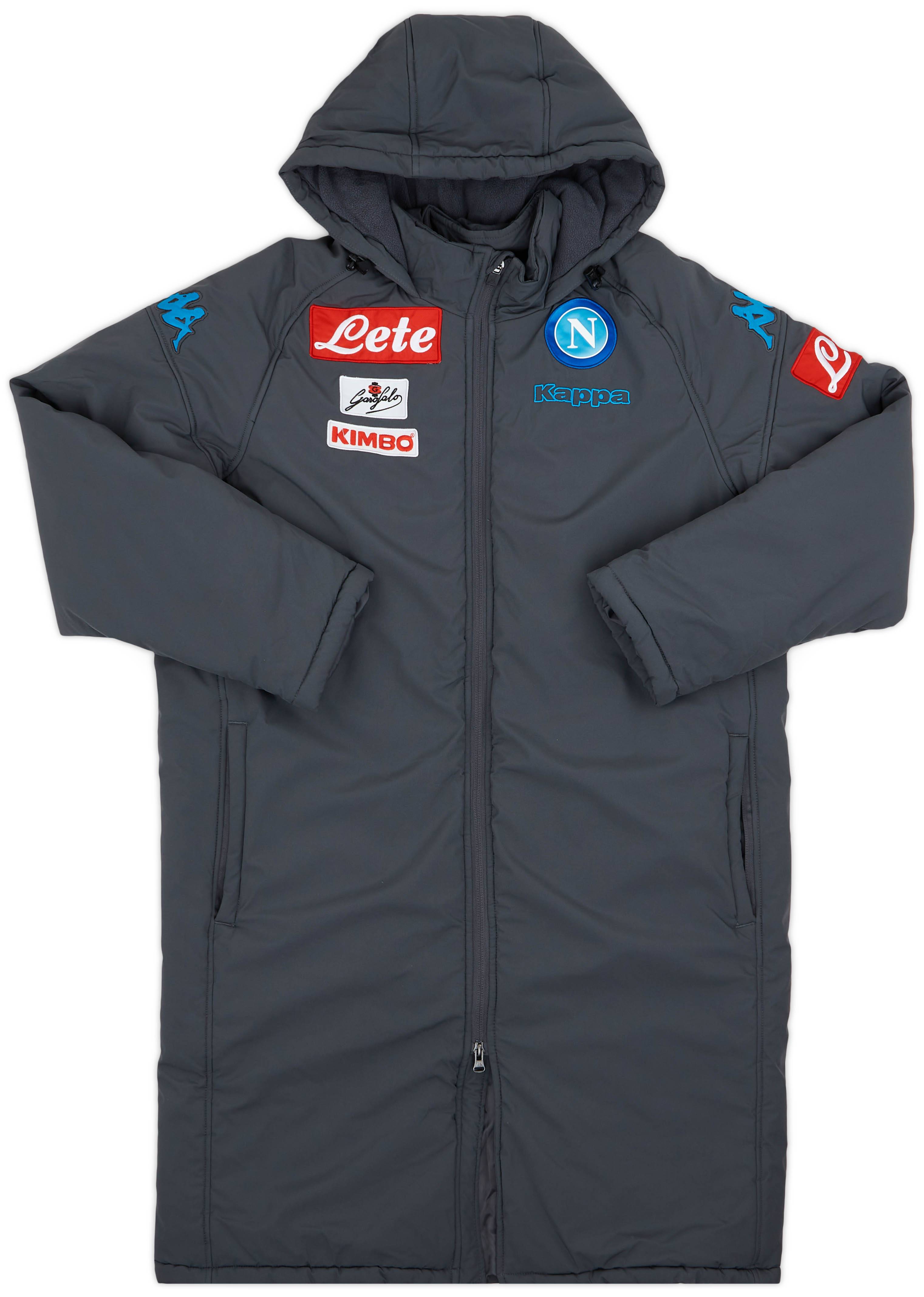 2017 18 Napoli Kappa Long Winter Jacket 9 10