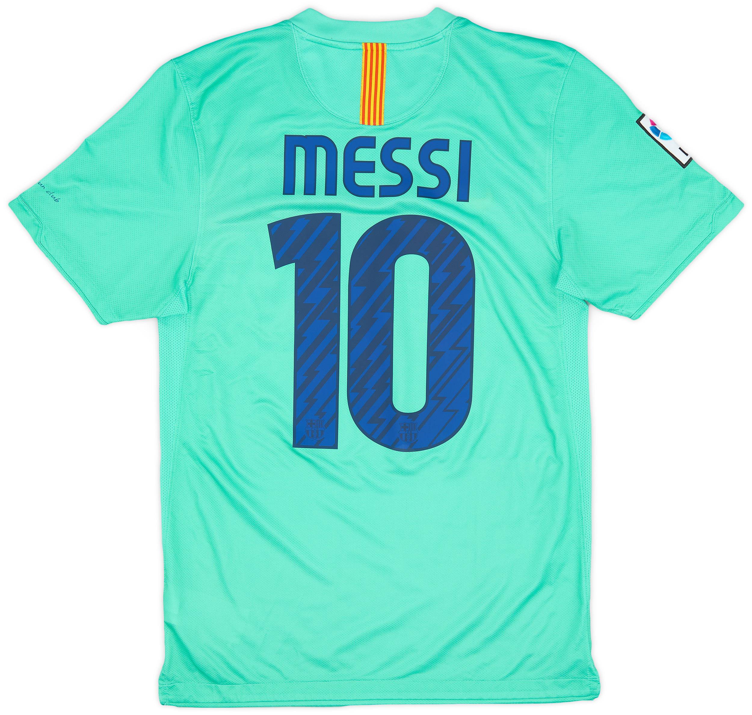 2010-11 Barcelona Away Shirt Messi #10 - 9/10 - (S)