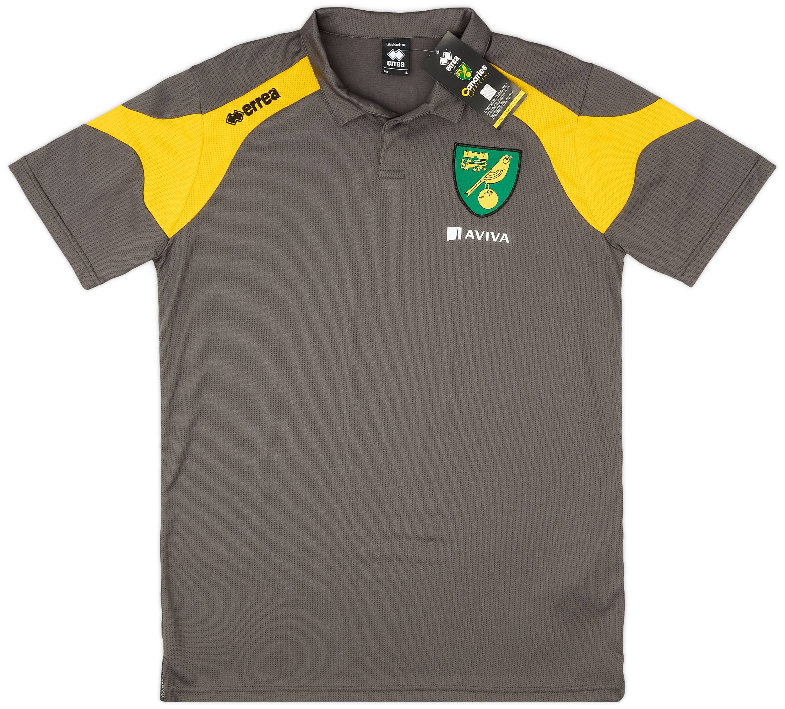 2015-16 Norwich Errea Polo T-Shirt