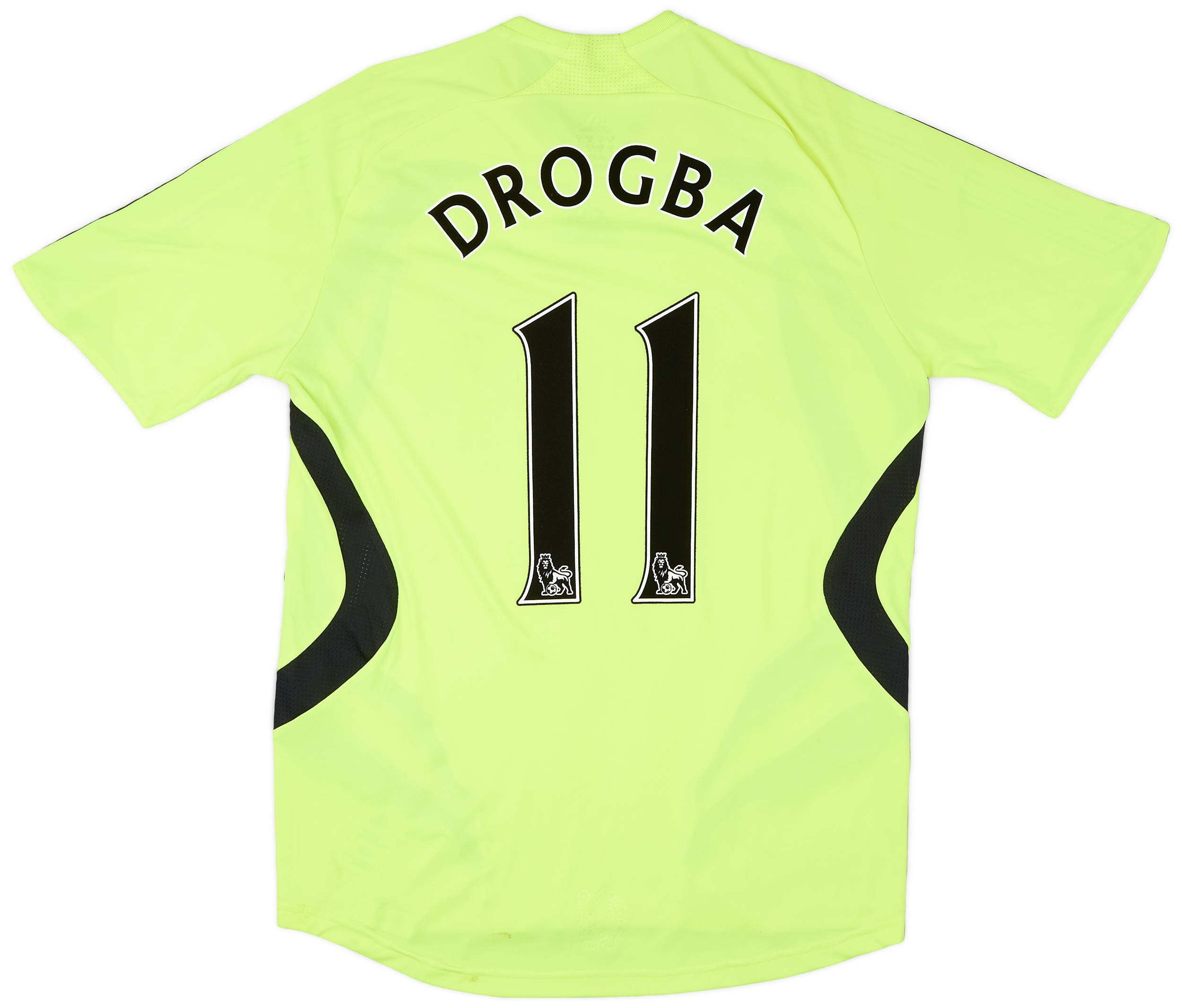 2007 08 Chelsea Away Shirt Drogba 11 6 10 M