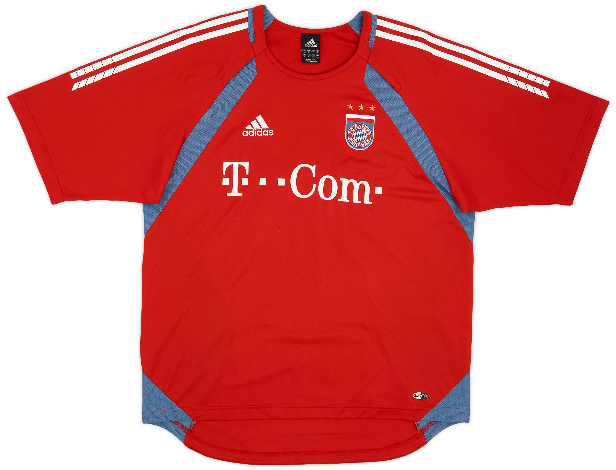 2005-06 Bayern Munich adidas Training Shirt - 8/10 - (L/XL)