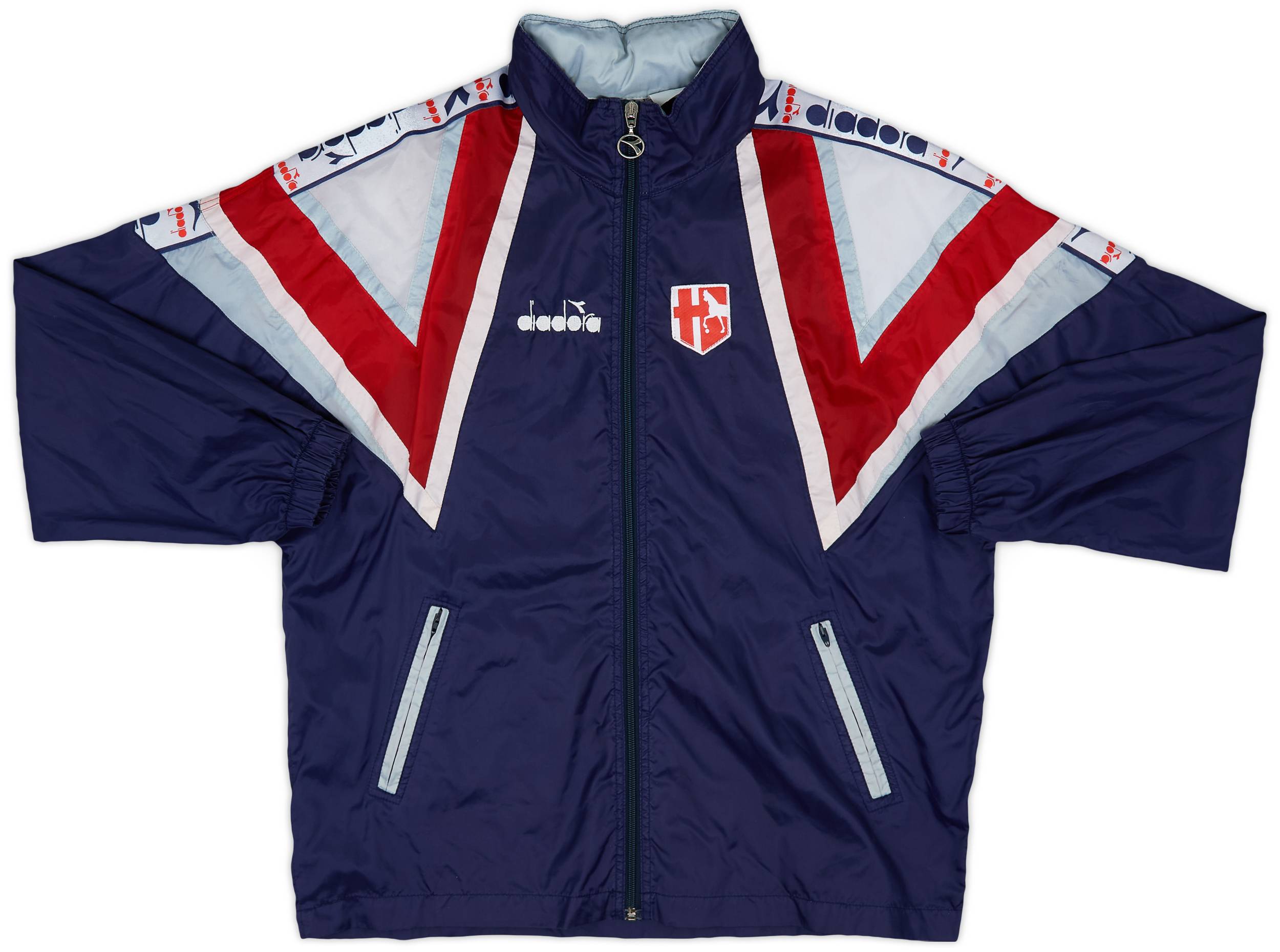 1998-99 Padova Diadora Hooded Track Jacket - 8/10 - (S)