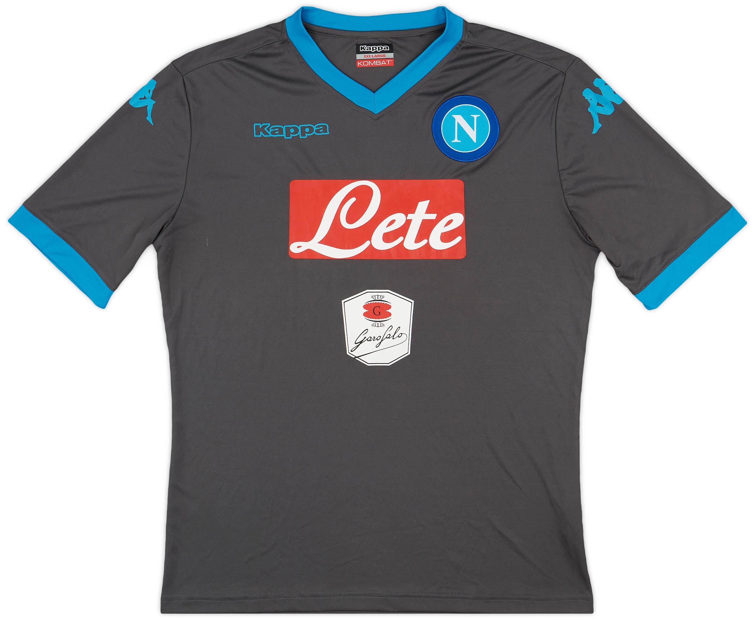 2015-16 Napoli Basic Away Shirt - 8/10 - (XXL)
