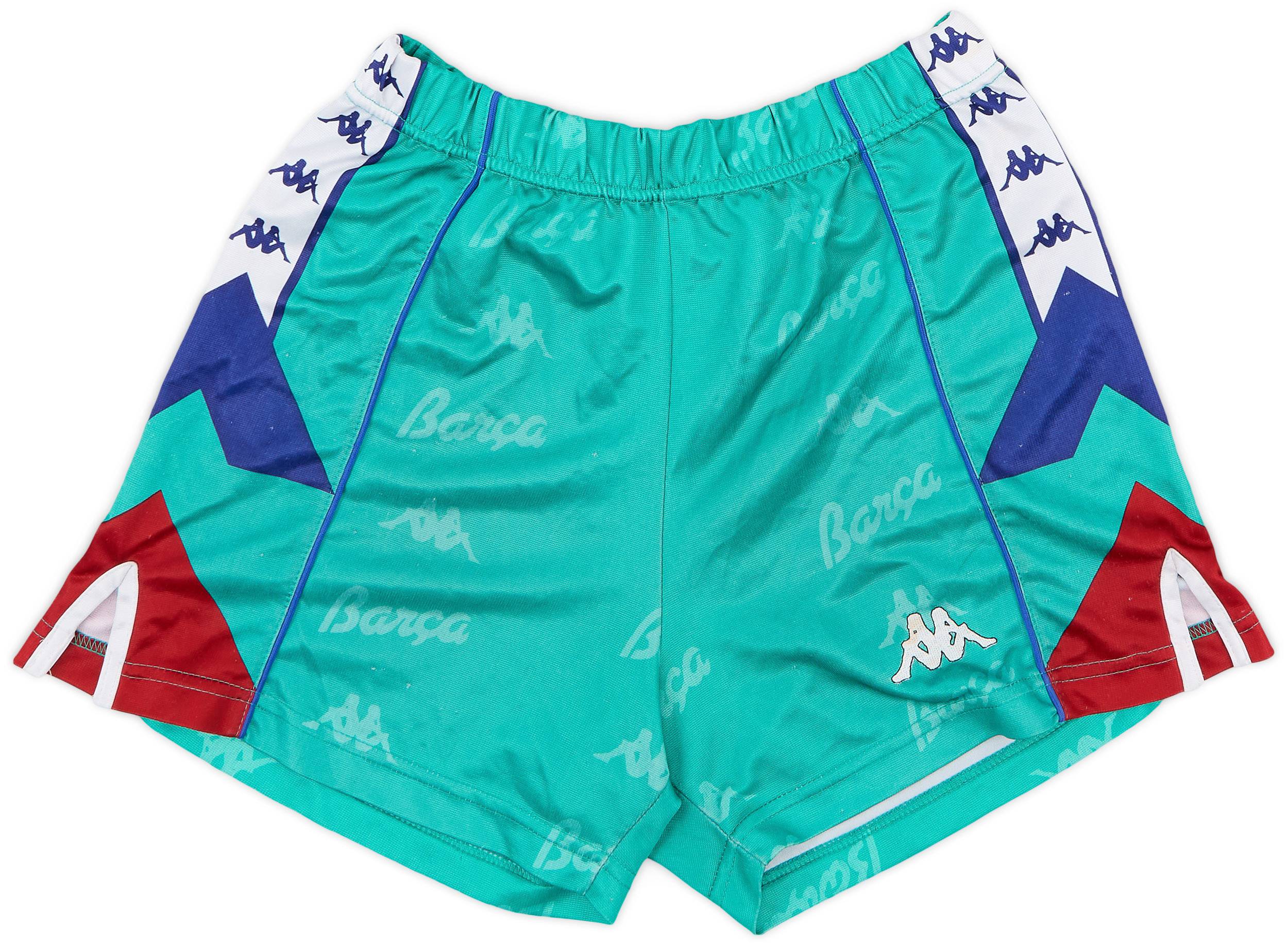 1995-97 Barcelona Away Shorts - 9/10 - (S)