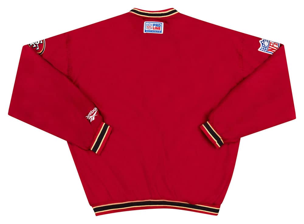 Reebok San Francisco 49ers ジャケット L 1996 San Francisco 49ers Reebok Pullover Jacket L