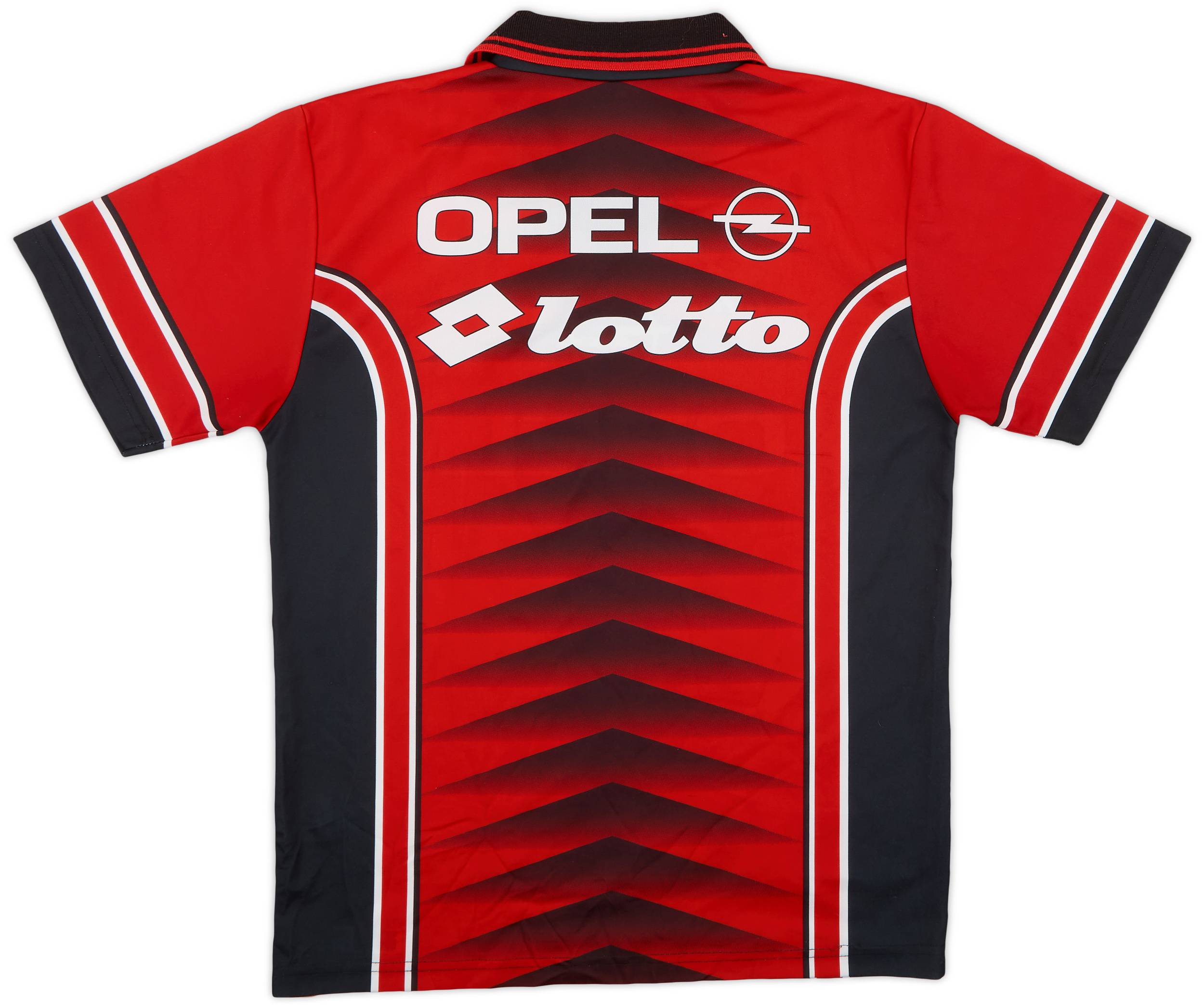 Lotto AC MILAN ゲームシャツ Vintage AC Milan 1996 1997 Shirt Jersey Opel Lotto Size XL