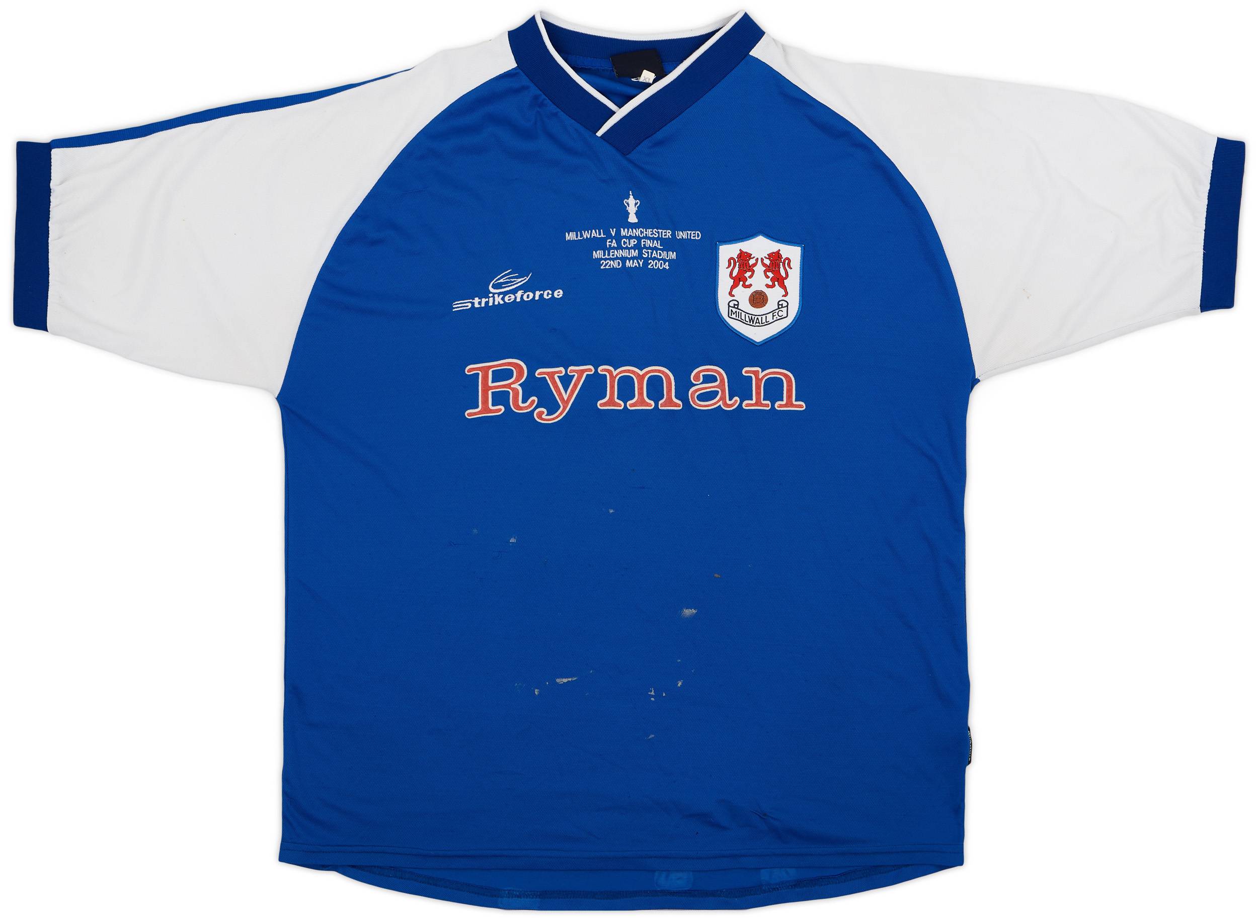 2003-04 Millwall Home 'FA Cup Final' Home Shirt - 4/10 - (XL)