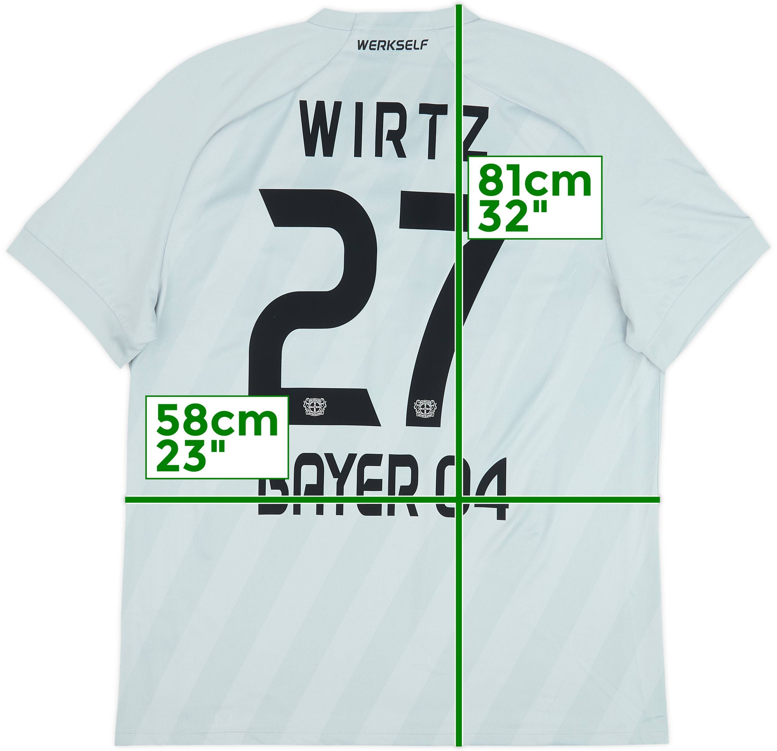 2020-21 Bayer Leverkusen Third Shirt Wirtz #27 - 10/10 - (XXL)