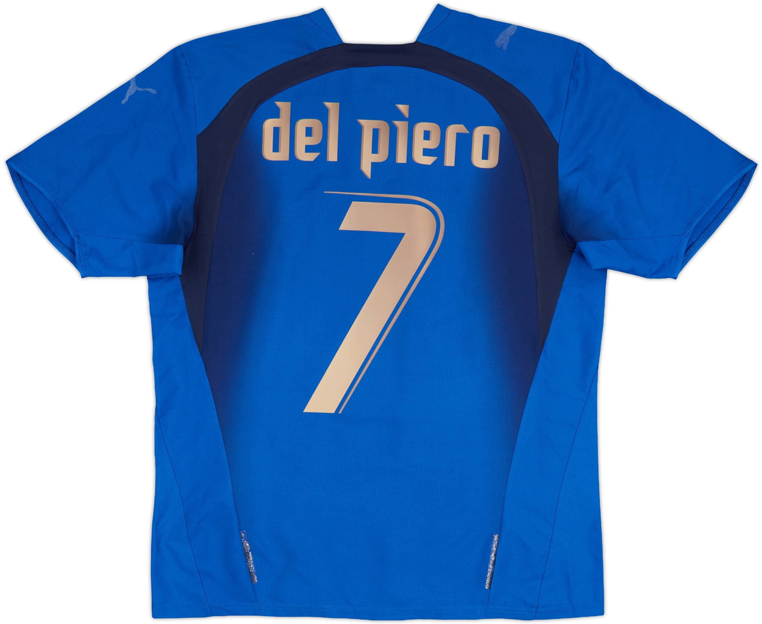 2006 Italy Home Shirt Del Piero #7 - 4/10 - (M)
