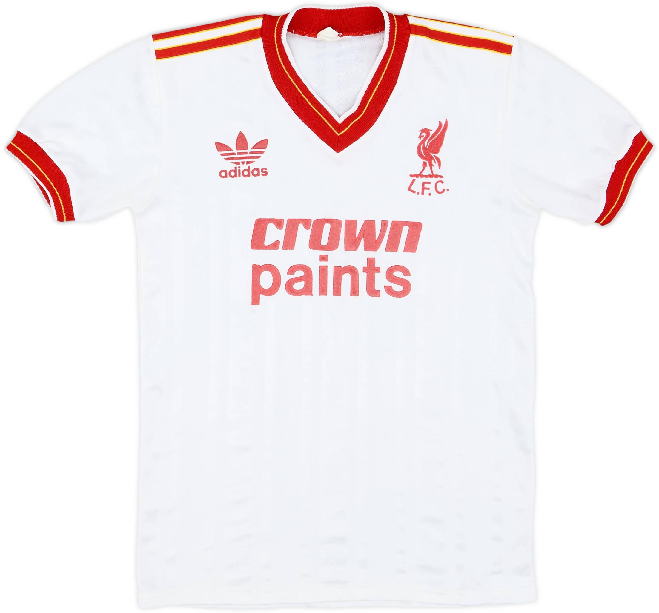 1985-86 Liverpool Away Shirt - 8/10 - (XS)