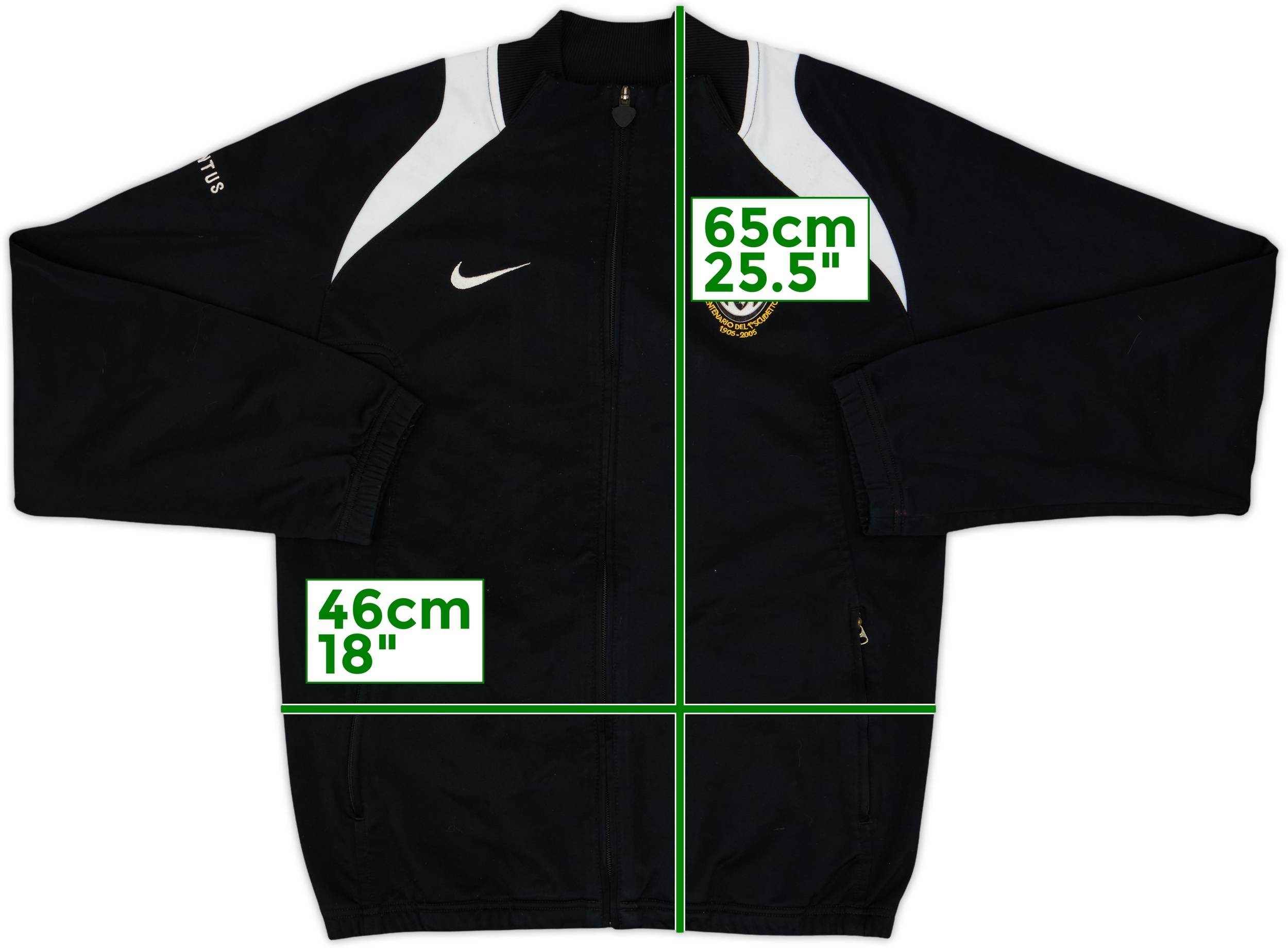 2005-06 Juventus Nike Centenary Track Jacket - 6/10 - (S)