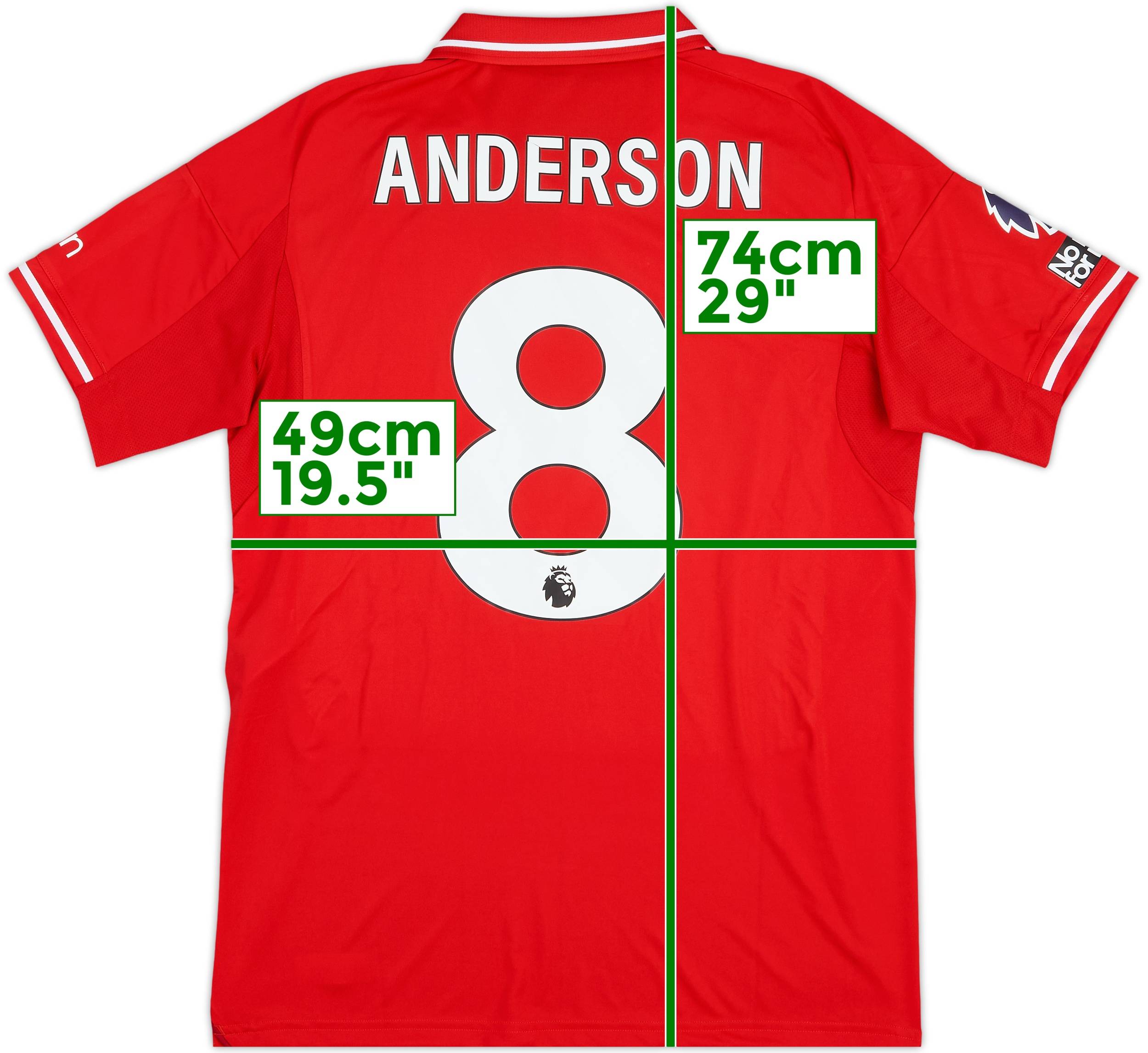 【正規品】エリオットアンダーソン#8ノッティンガムフォレスト25/26(H) 2025-26 Nottingham Forest Match Issue Home Shirt Anderson #8