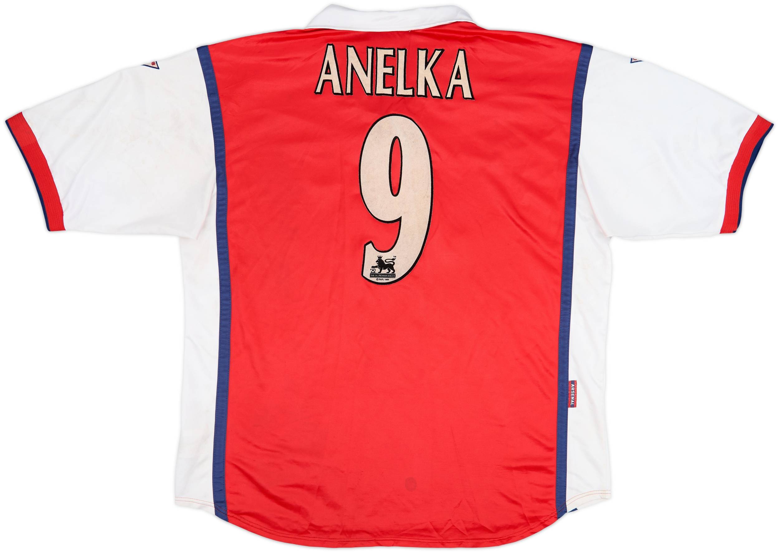 ふらわ〜@まとめ買いOK‼️専用 98-99シーズンArsenal ユニフォーム 1998-99 Arsenal Home Shirt Anelka #9 - 5/10 - (XL)