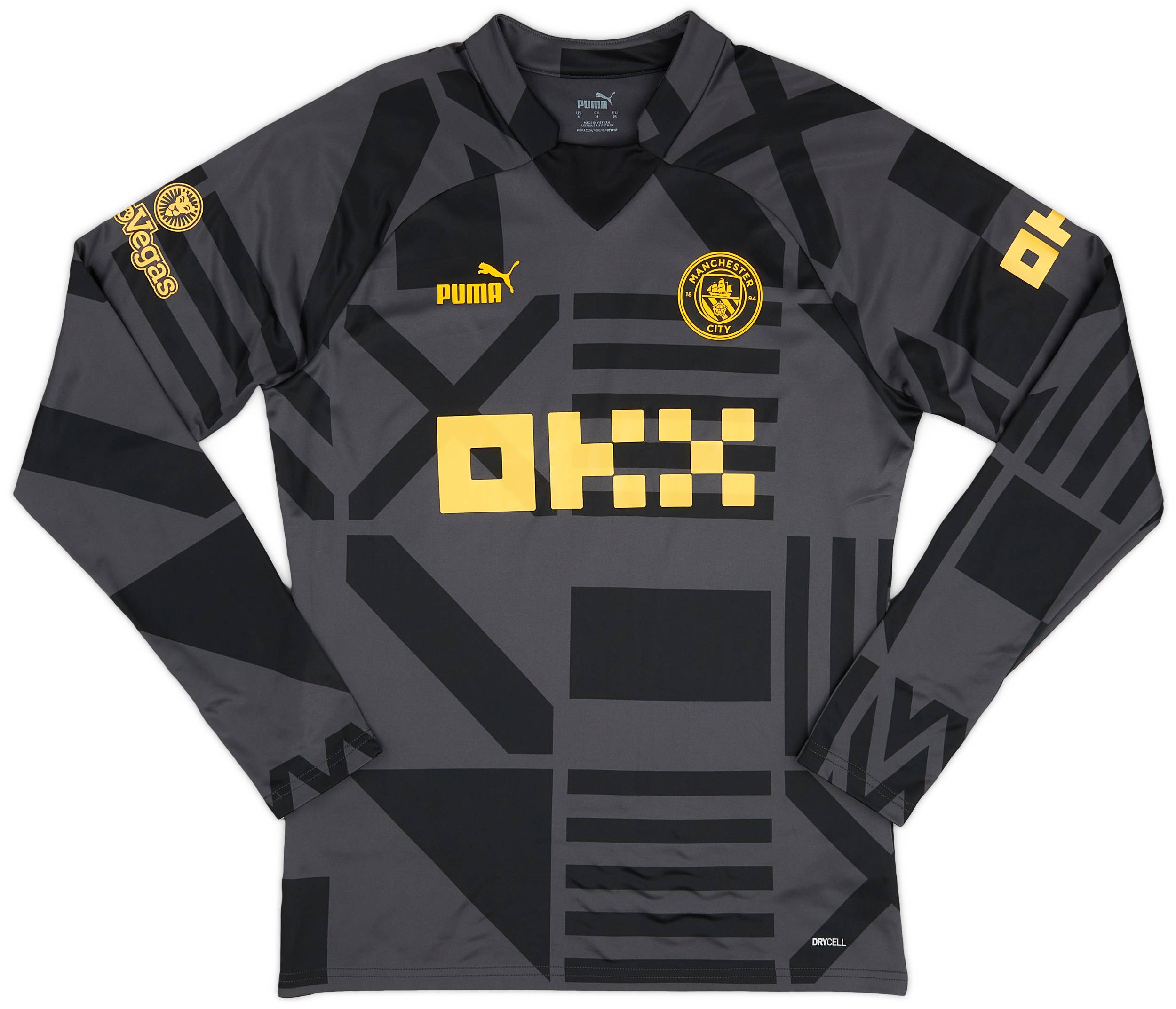 2022-23 Manchester City Player Issue Training Top - 7/10 - (S)