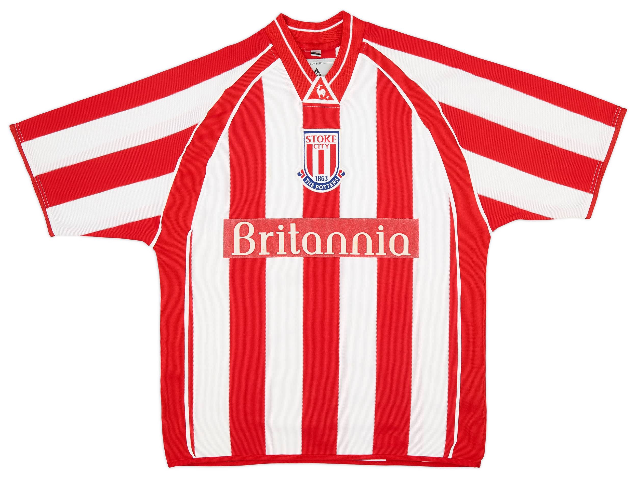 2001-03 Stoke City Home Shirt - 6/10 - (S)