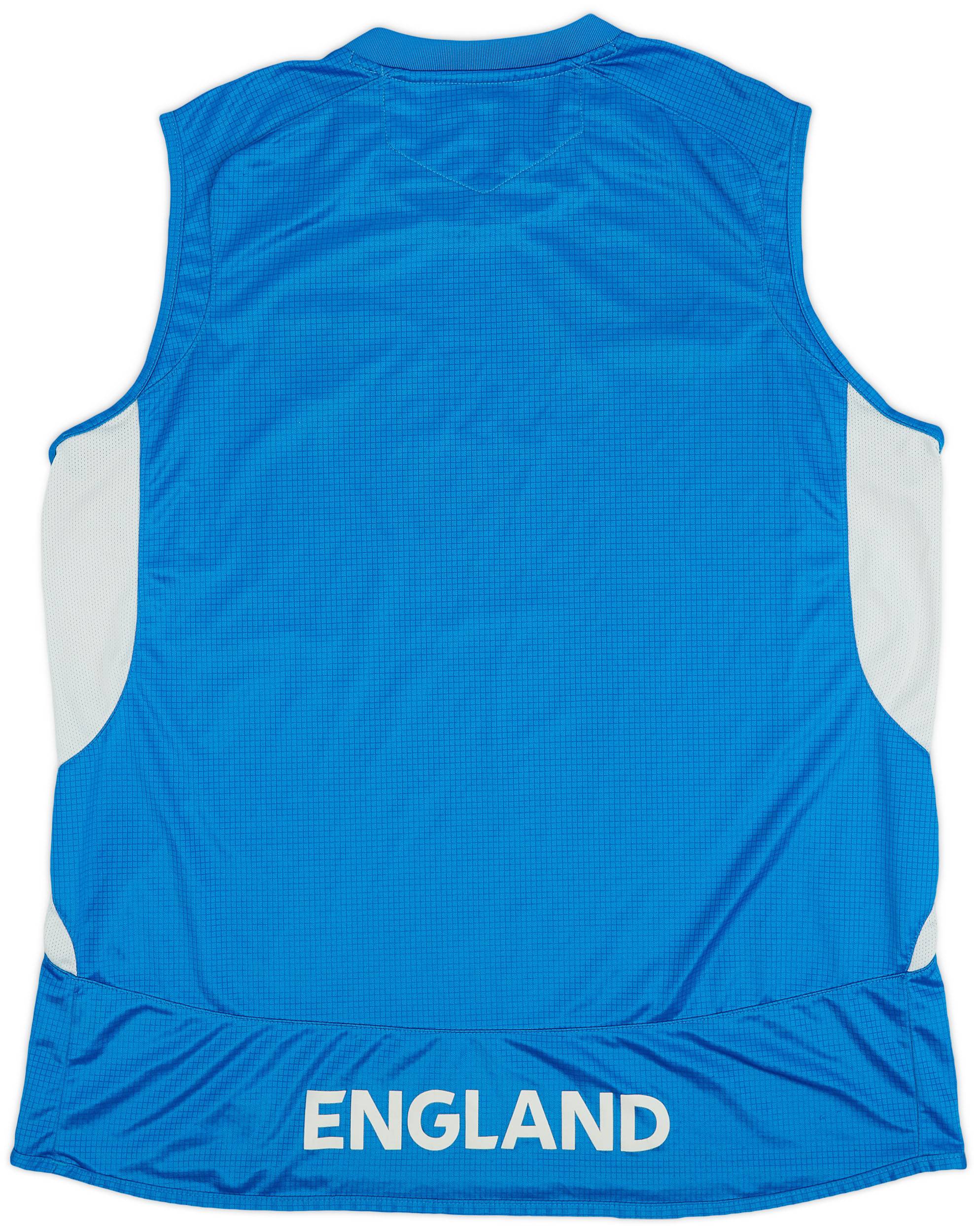 England Umbro Training Vest アンブロ 2006-07 England Umbro Training Vest - 7/10 - (S)