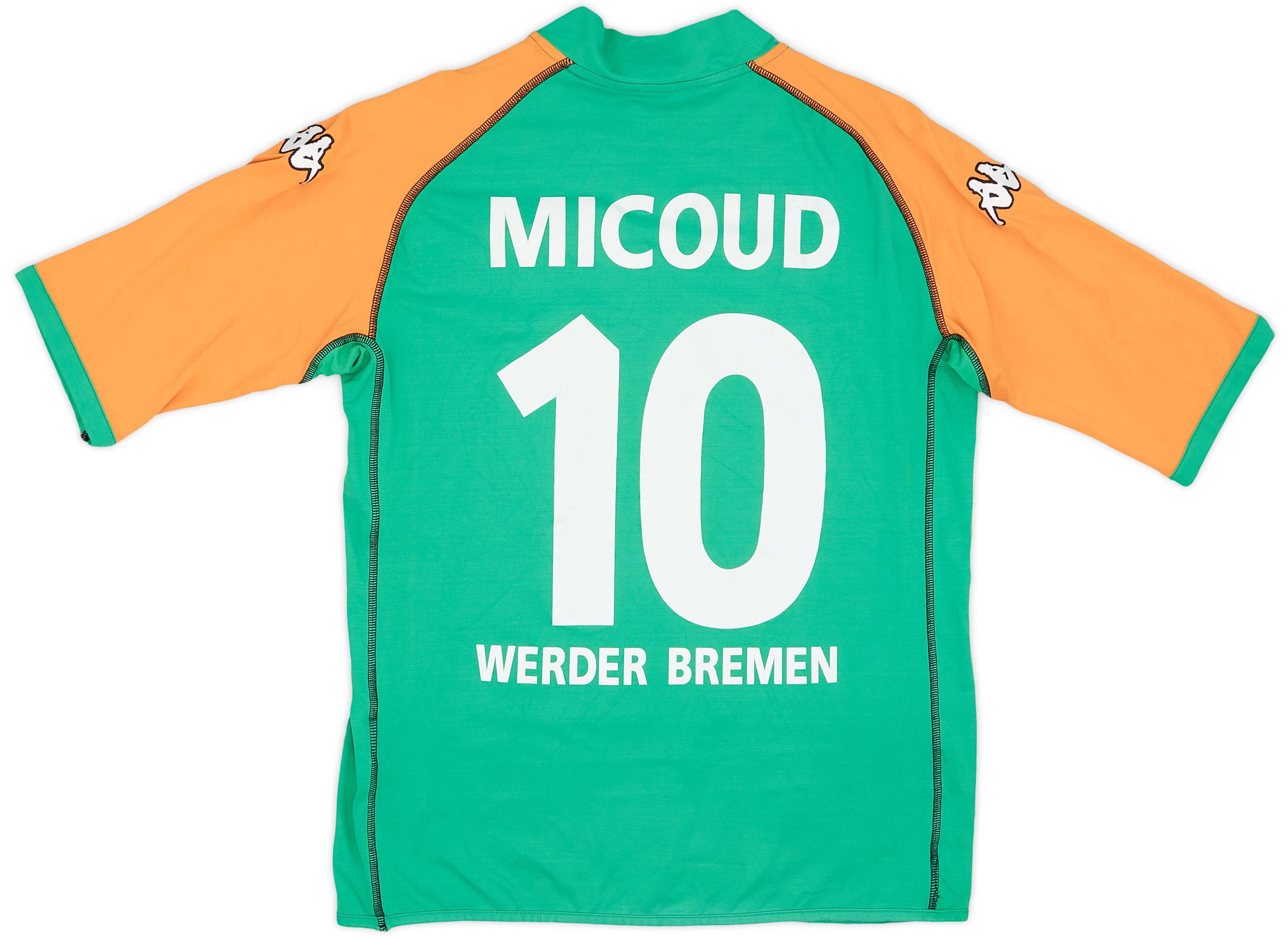 2003-04 Werder Bremen Home Shirt Micoud #10 - 6/10 - (XL)