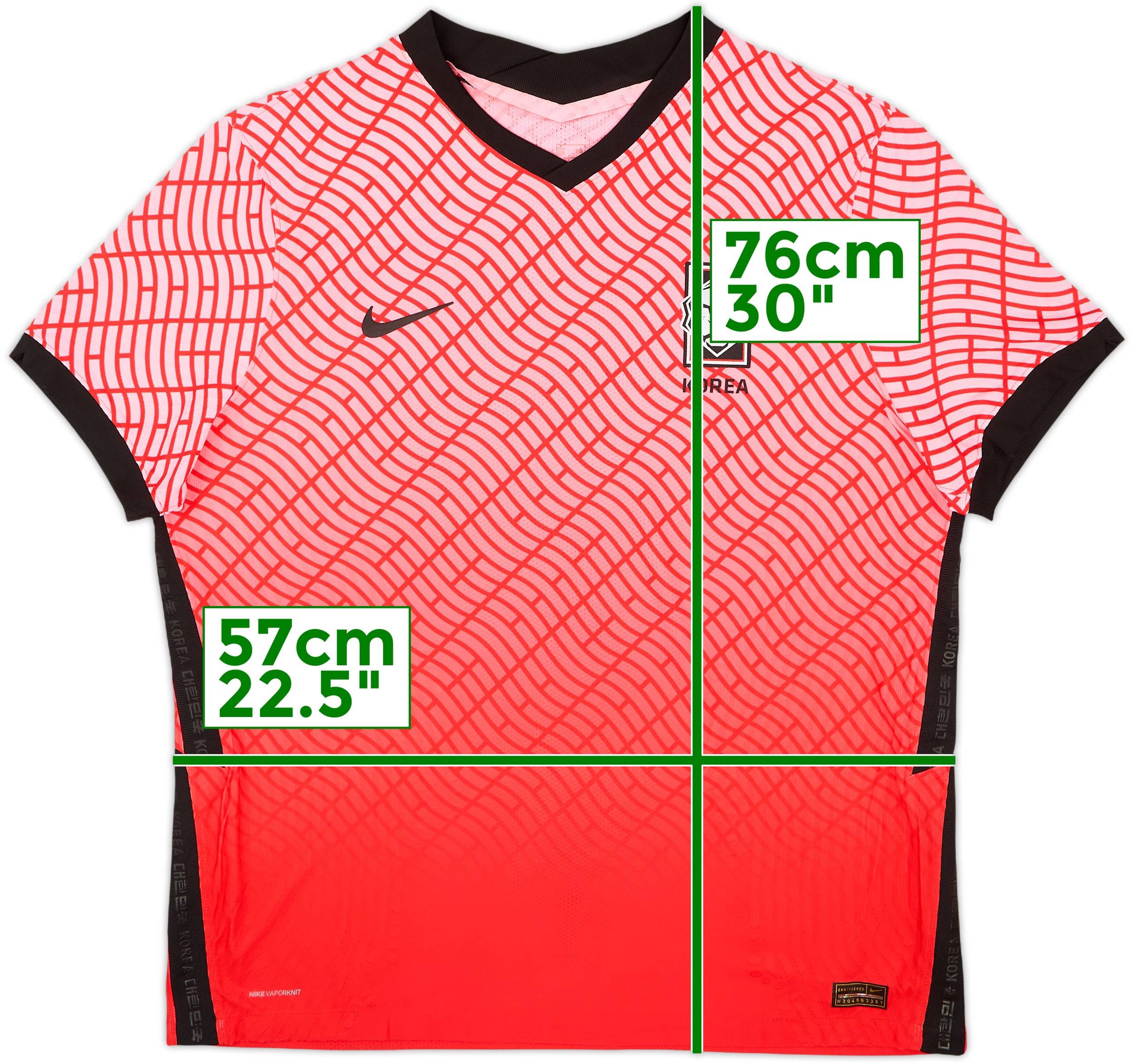 2020-21 South Korea Authentic Home Shirt - 8/10 - (XXL)