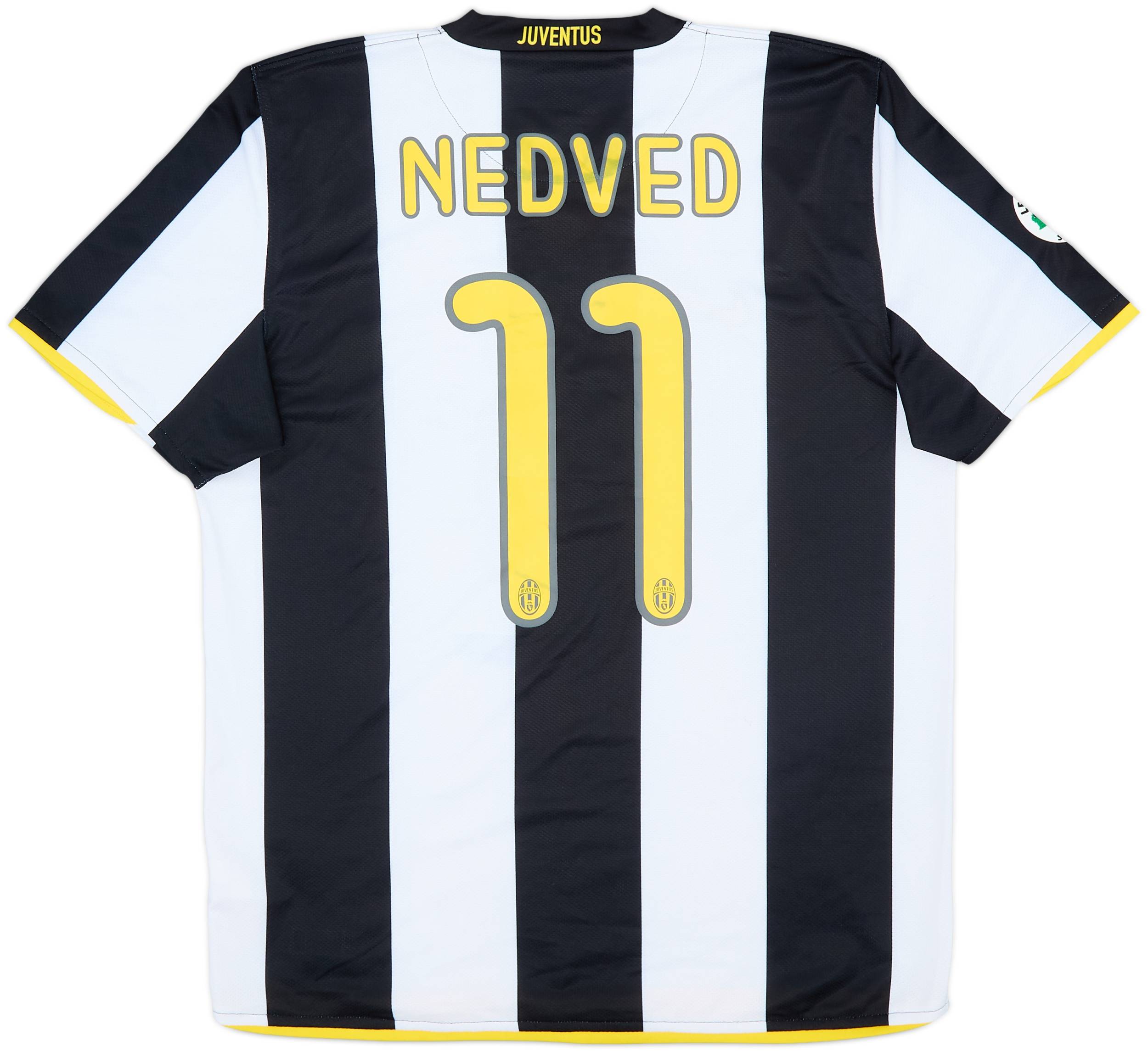 2008-09 Juventus Home Shirt Nedved #11 - 6/10 - (M)