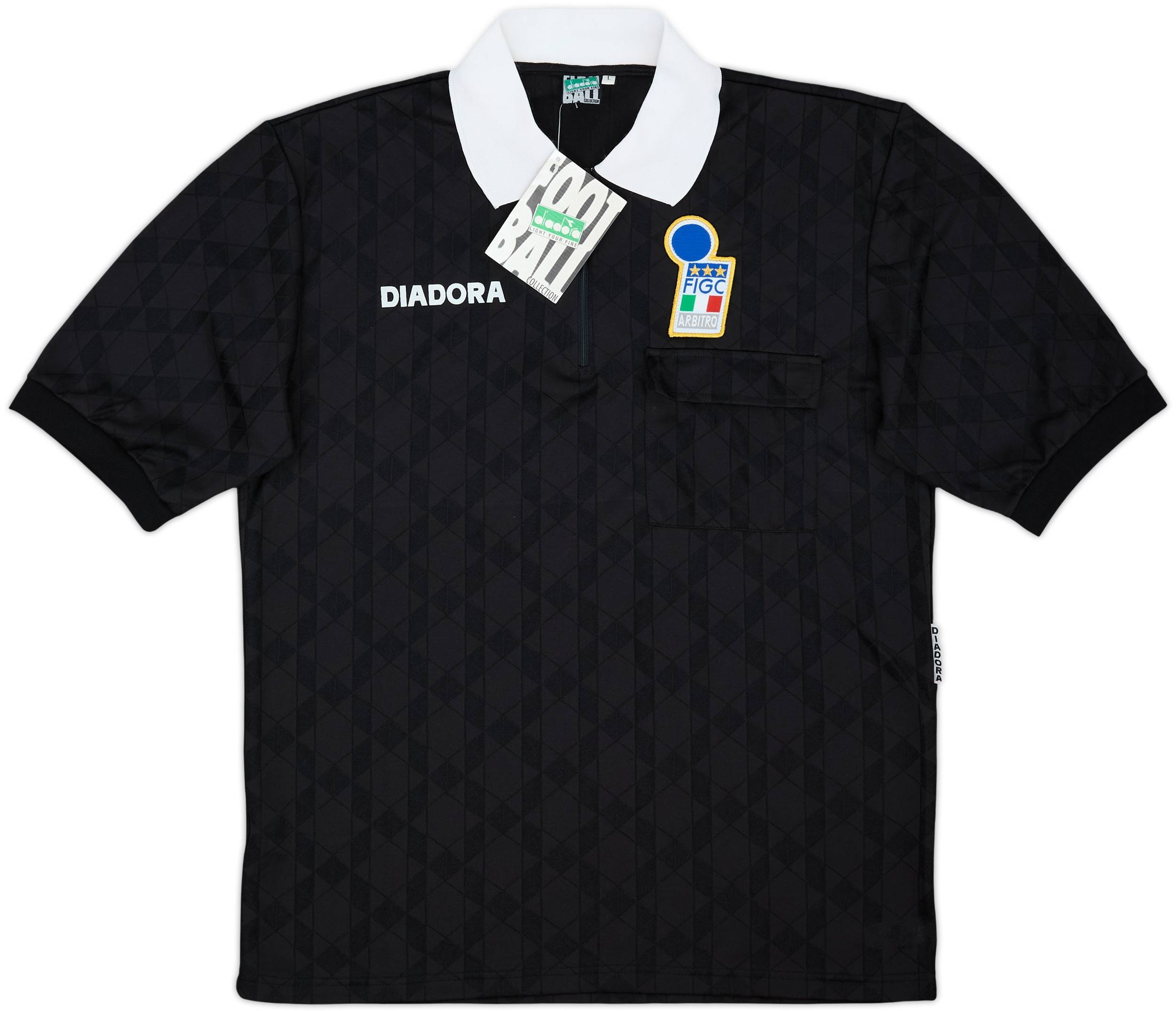 1990s Italy FIGC Diadora Referee Shirt (L)