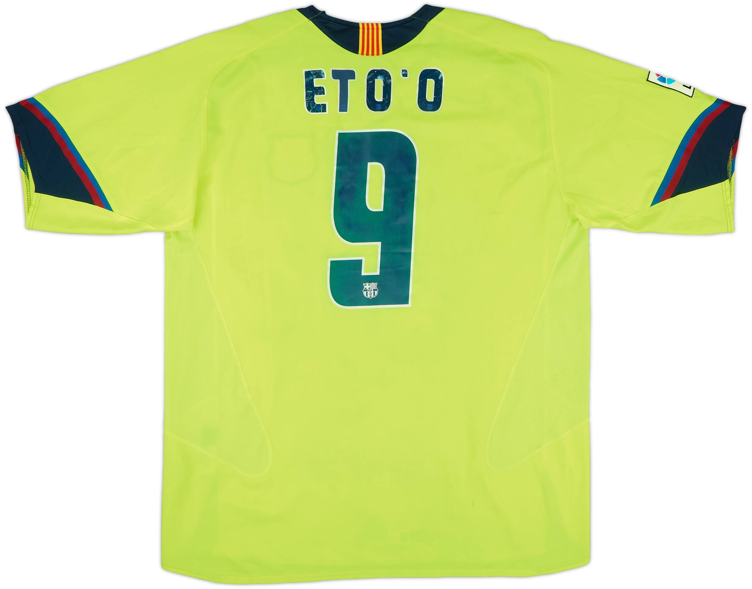 FC Barcelona Eto'o 9 06.07 アウェイユニフォー厶 NIKE FCバルセロナ